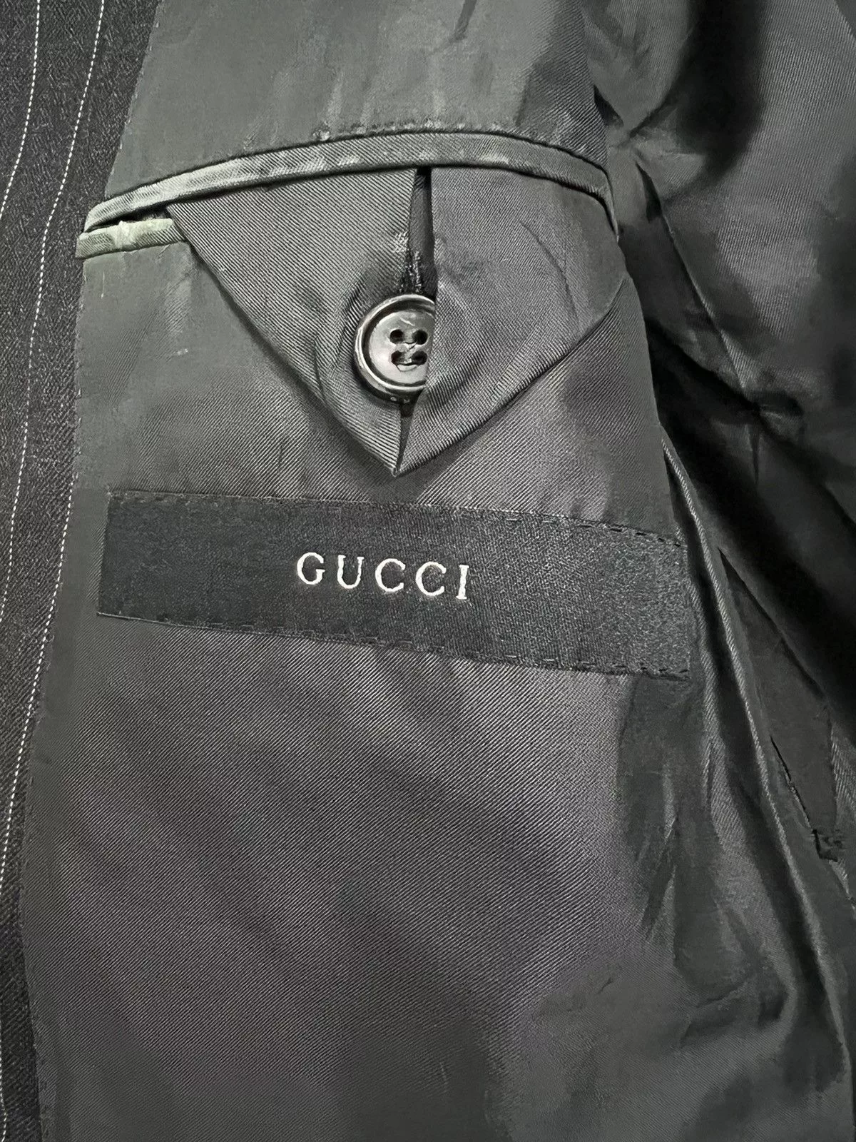 Gucci Blazers Gucci Luxury Blazer Striped Black