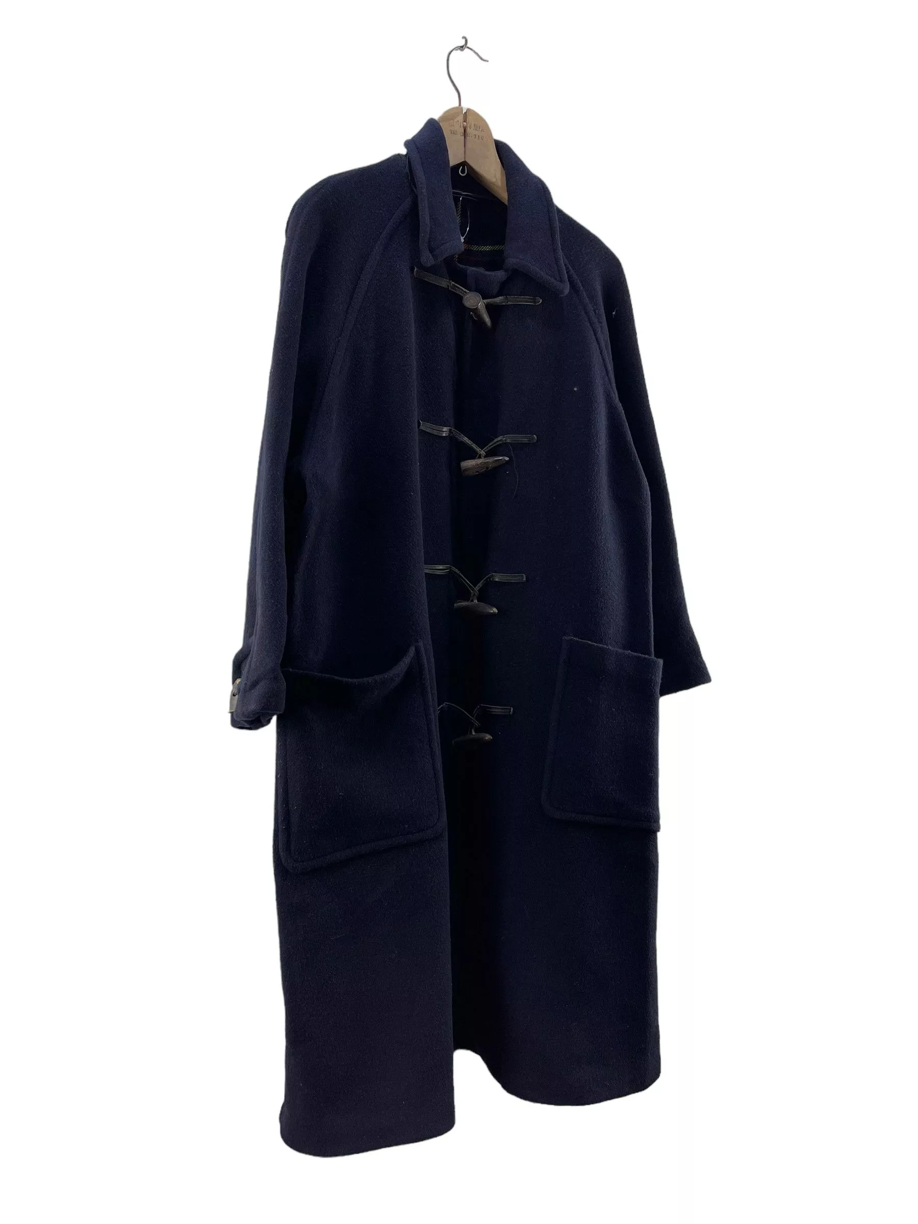 Gloverall Jackets Vintage Gloverall Duffle Coat Jacket Blue