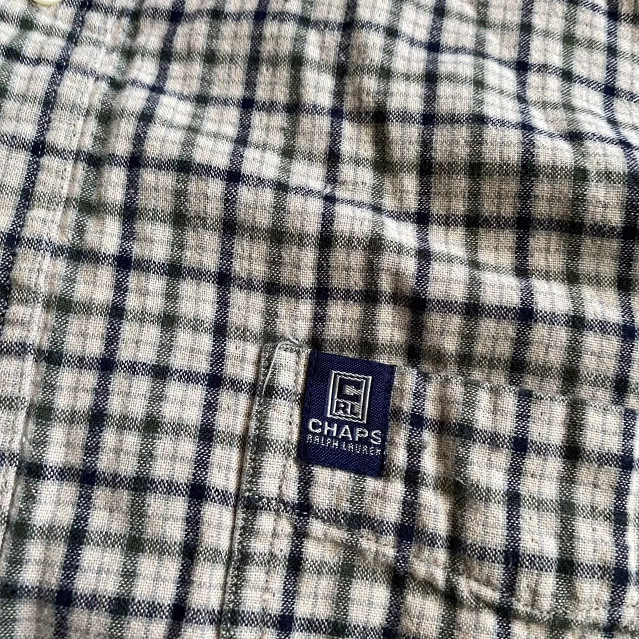 Chaps Shirts Button Ups Chaps Plaid button down Green