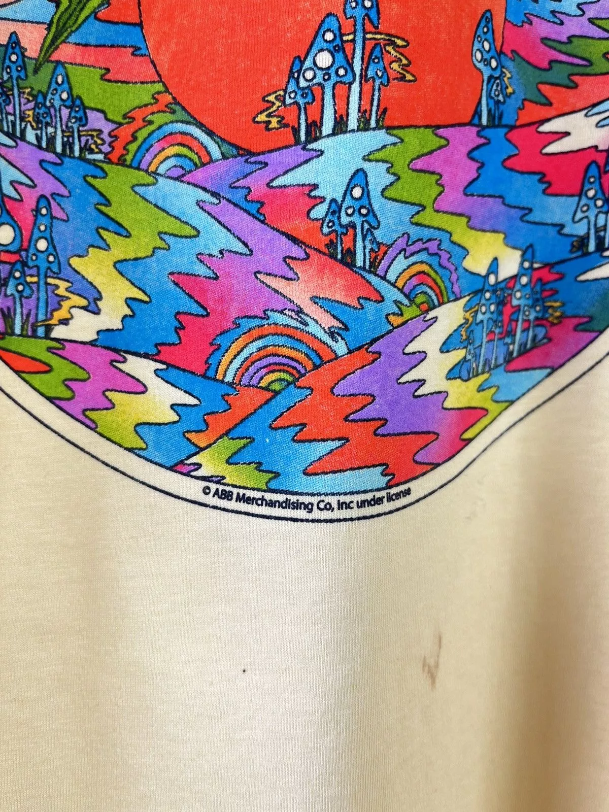 Band Tees Short Sleeve T Shirts Band Tees × Vintage The Allman Brothers Band - The Brothers Live T-shirt K Yellow