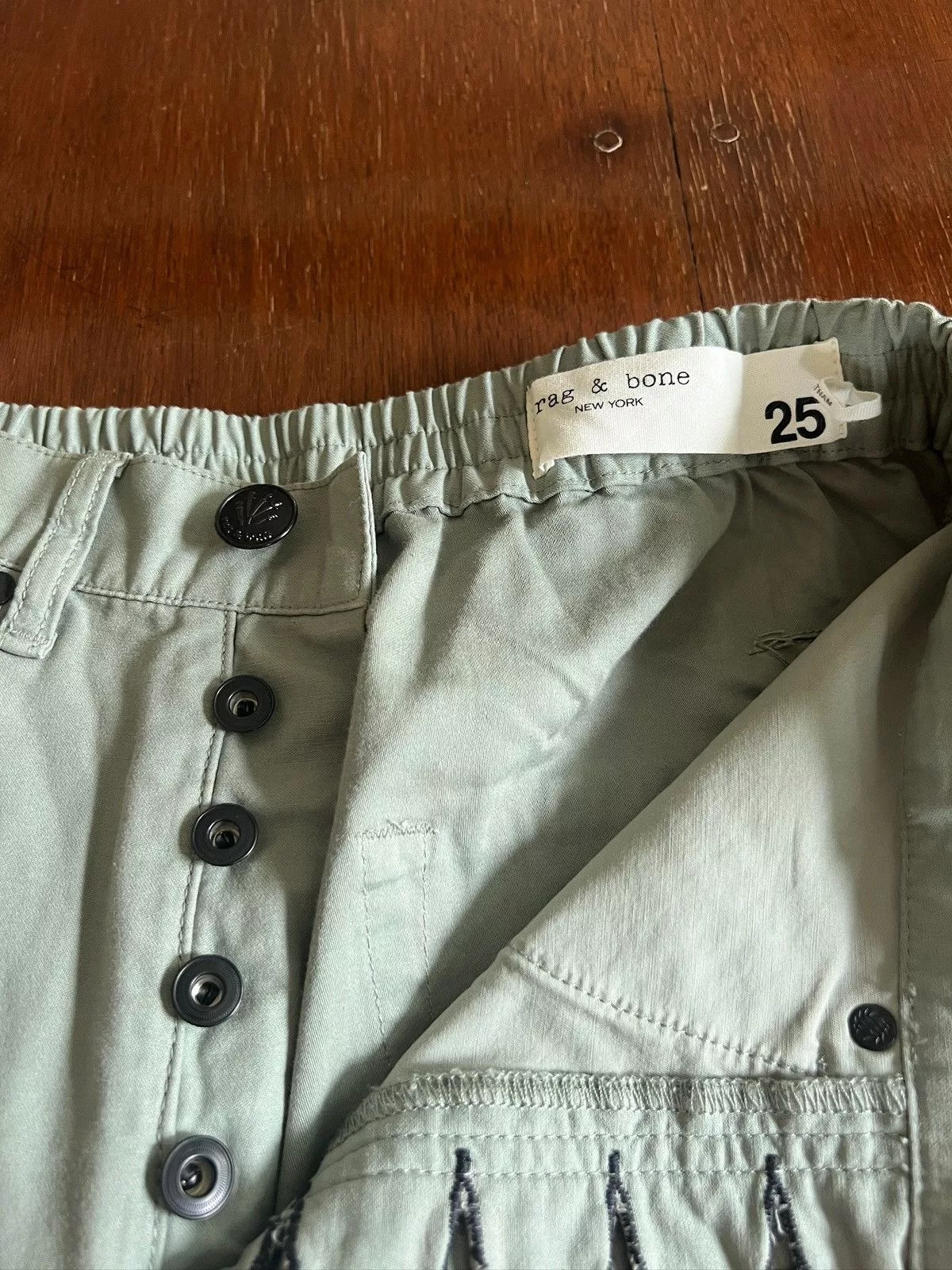 Rag & Bone Joggers Rag & Bone - Green Jogger Pant - Size 25