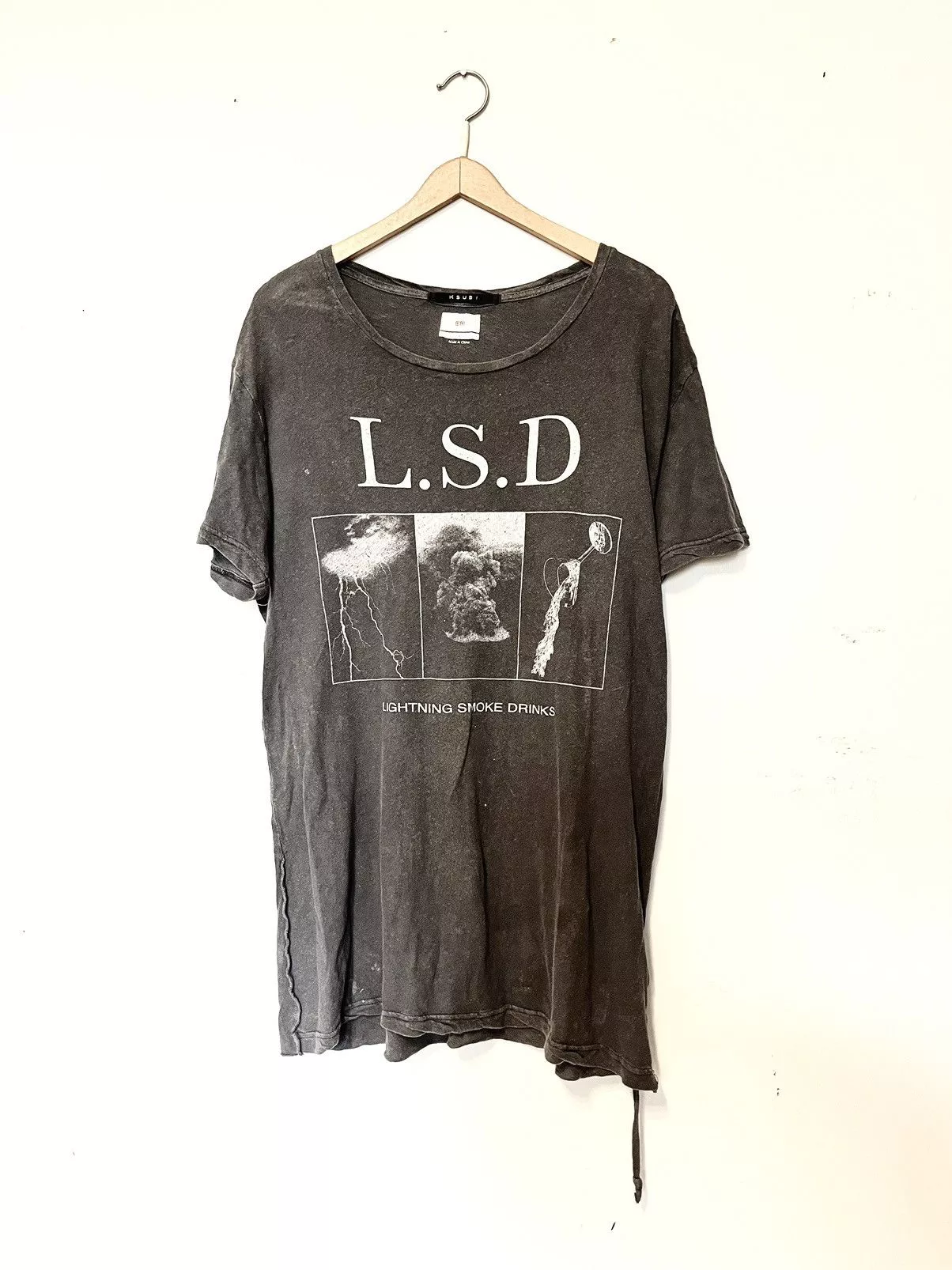 Ksubi Short Sleeve T Shirts Ksubi K Subi LSD tee Gray