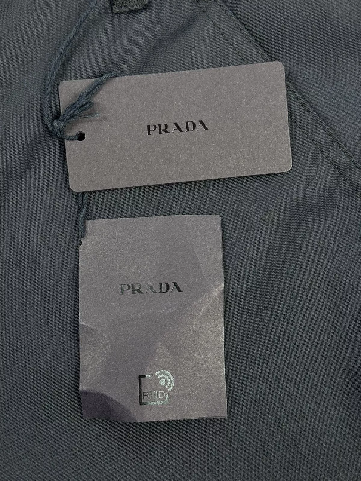 Prada Casual Pants PRADA NYLON TROUSERS Blue