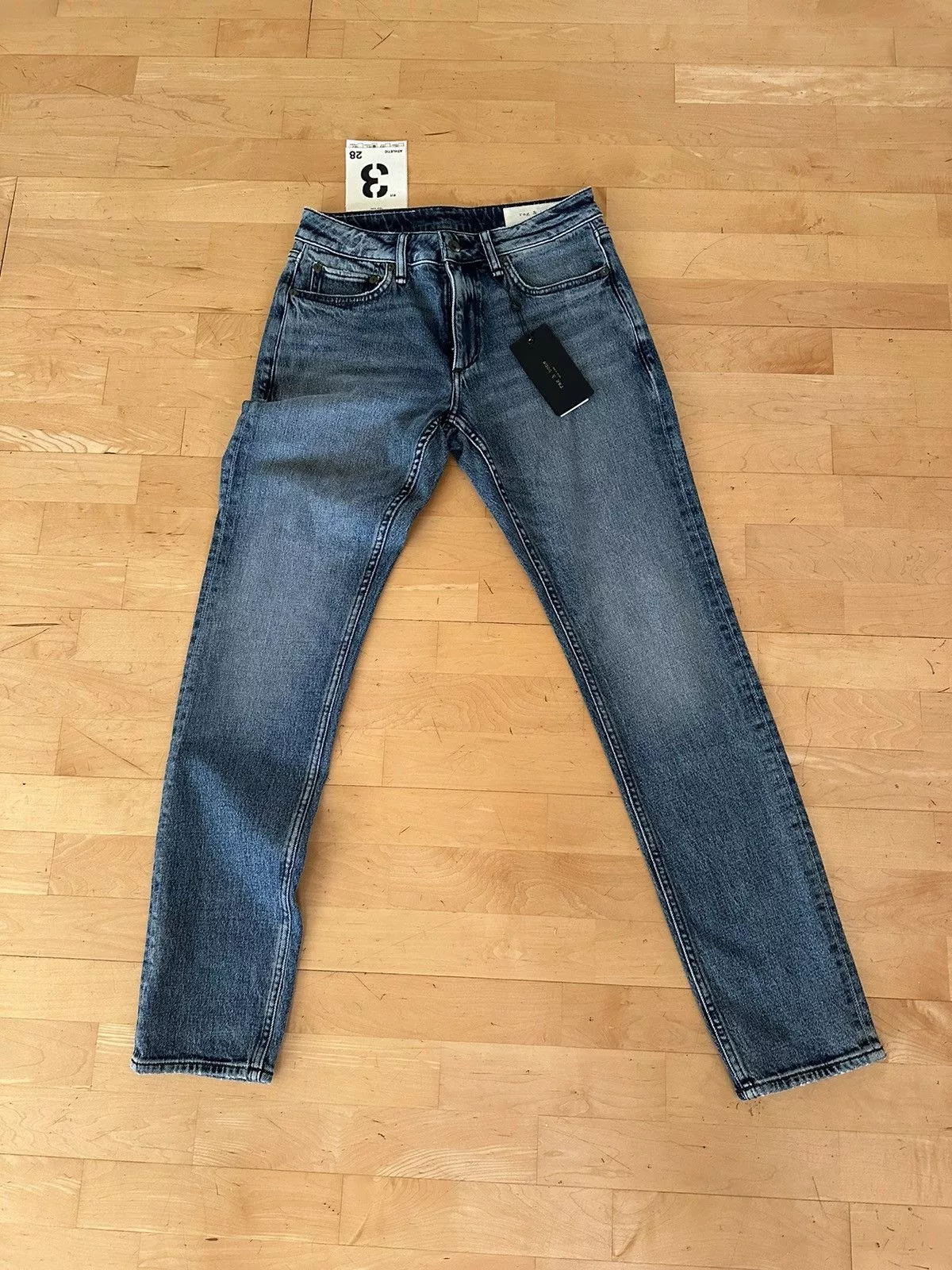 Rag & Bone Denim Jeans Fit 3 Sz 28 BRAND NEW Blue