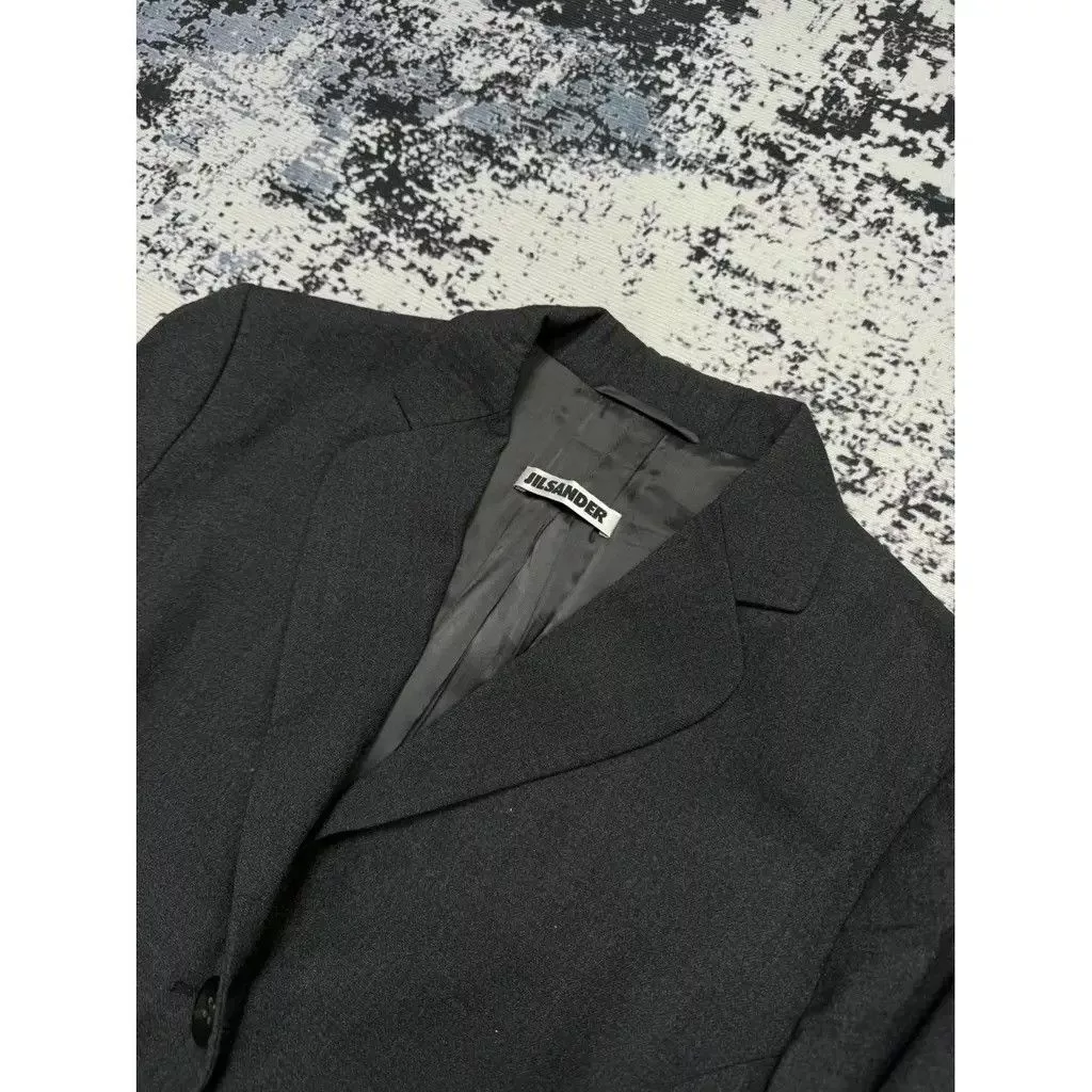 Jil Sander Coats Jil Sander Suit Jacket Grey Size 36 Gray