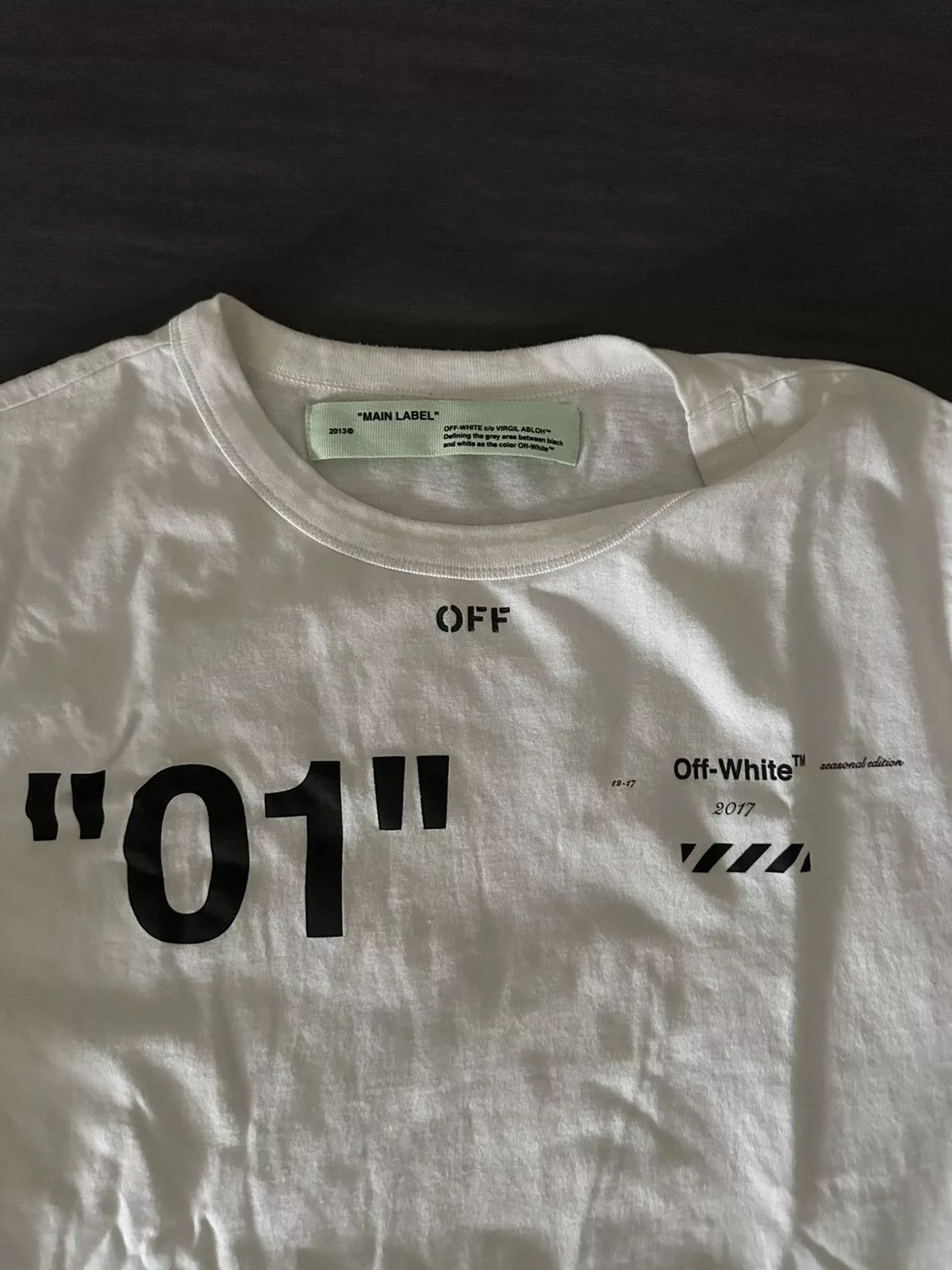 Off-White Short Sleeve T Shirts Off-White Off white “For All” tee 2017