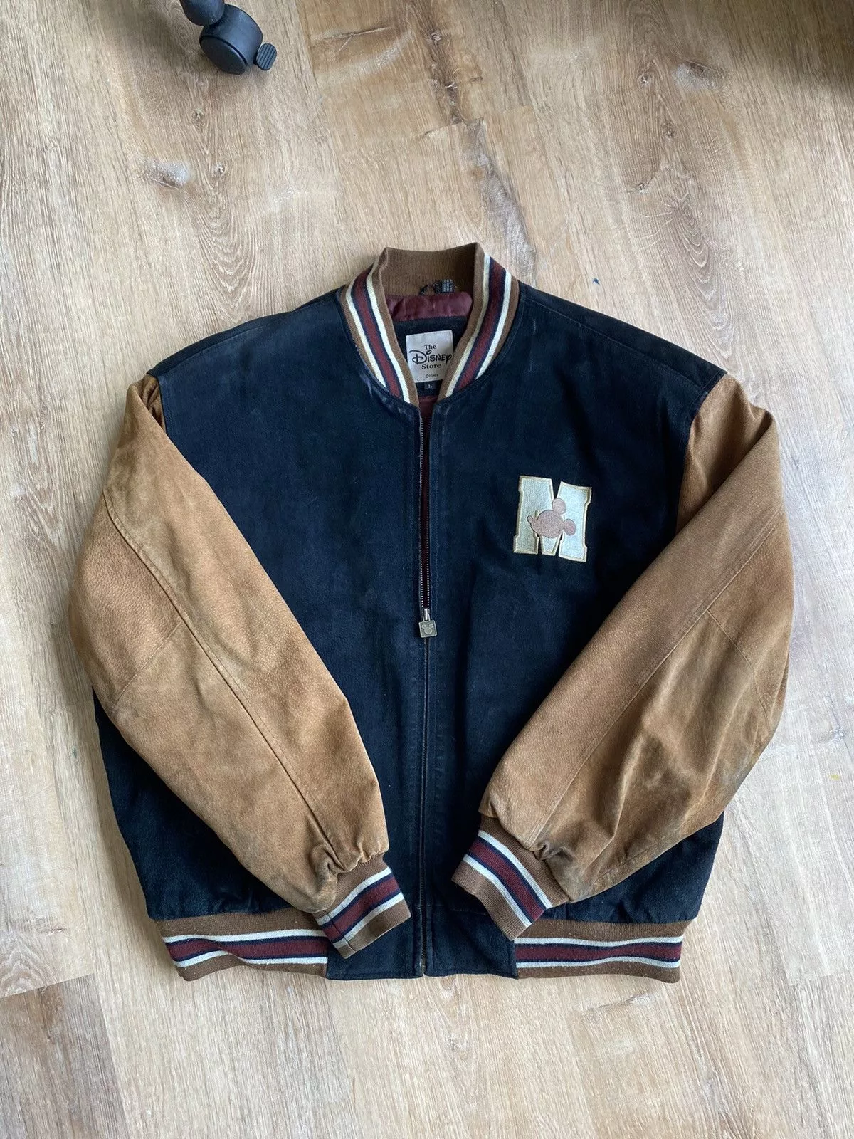 Disney Bombers Vintage original 1928 Disney land jacket Black