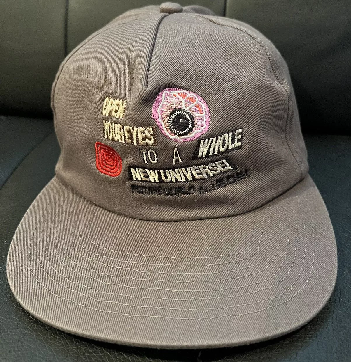 Travis Scott Hats Travis Scott Cactus Jack Astroworld Festival 2021 Hat Gray