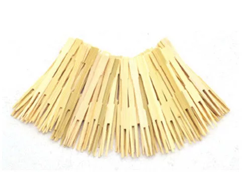 Bamboo Party Forks 72 pack