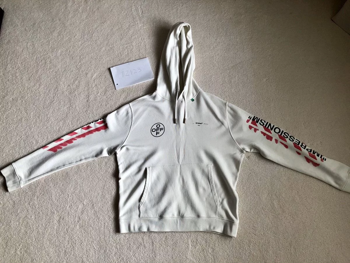Off-White Sweatshirts Hoodies Off-White Off White Impressionism Hoodie