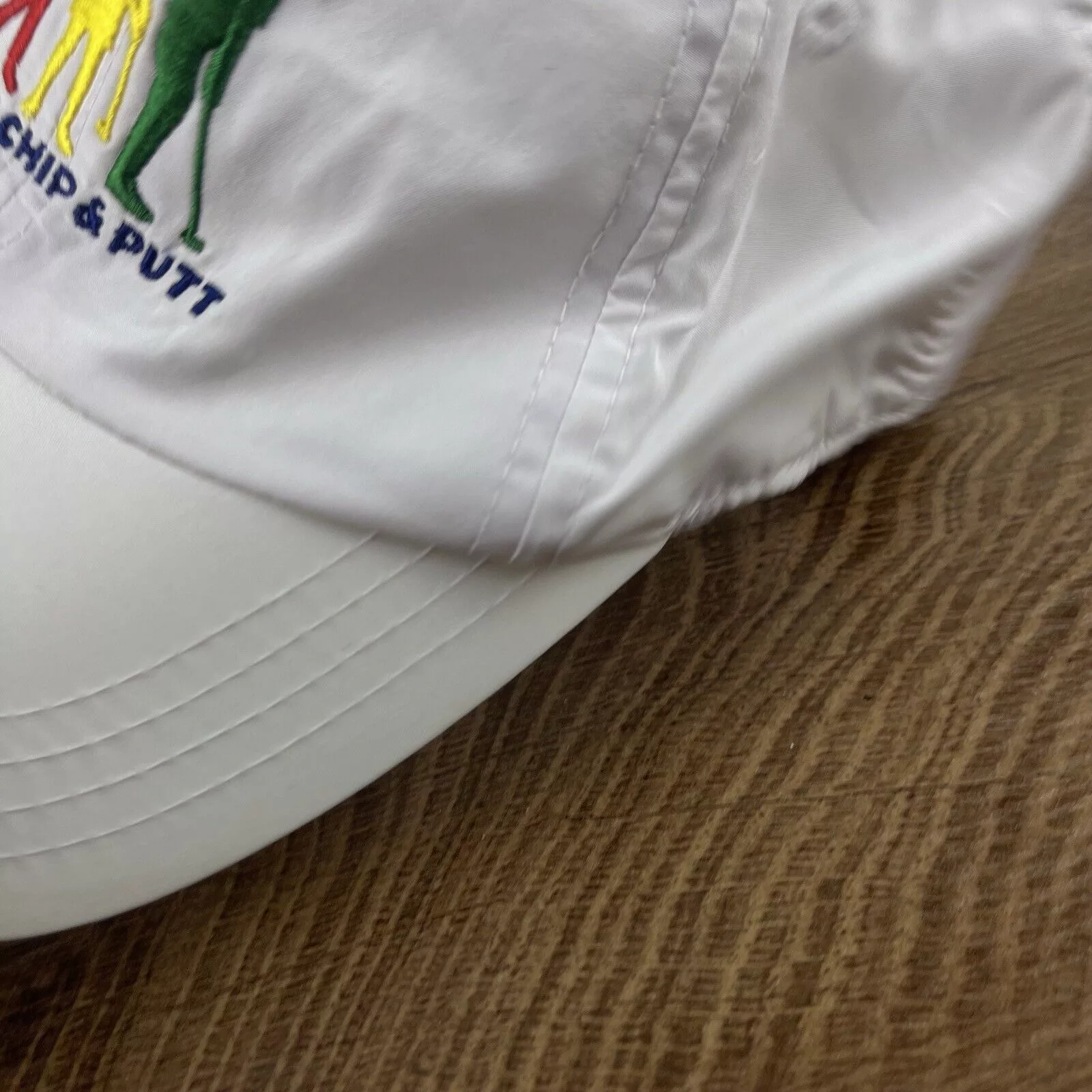 Other Hats Other Golf Hat Drive Chip Put Adjustable Hat White Adjustable Hat