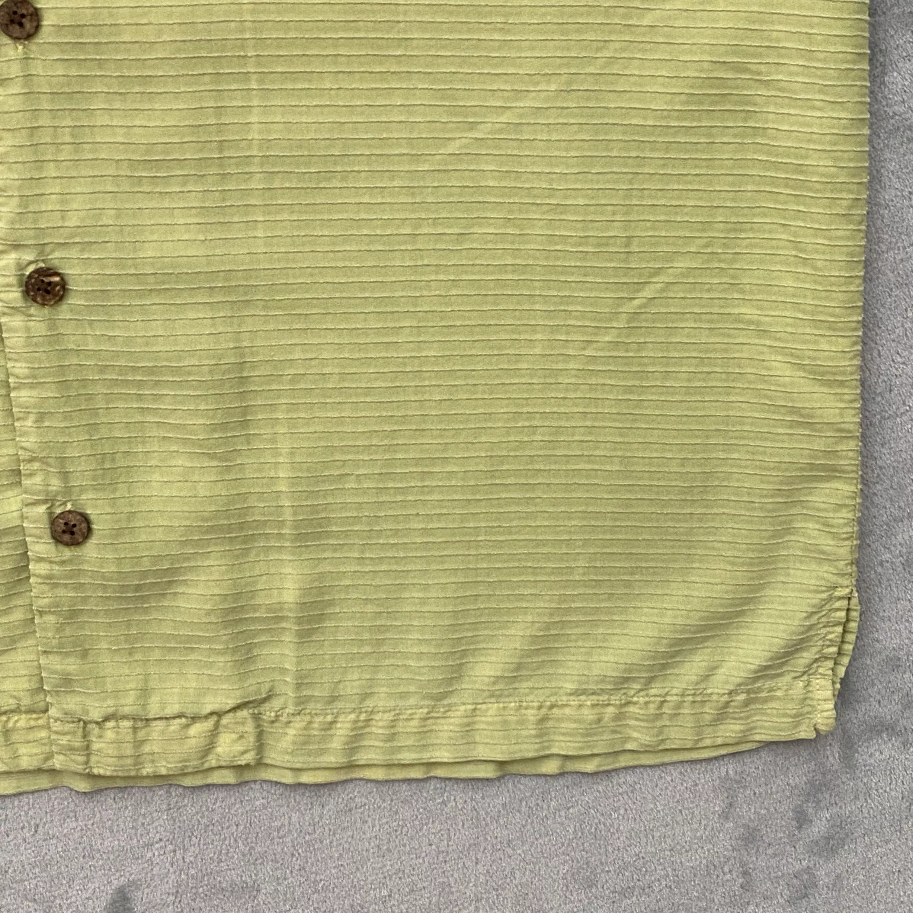 Tommy Bahama Shirts Button Ups Tommy Bahama RELAX Silk Camp Shirt Men Medium Short Sleeve Rib Knit Multi