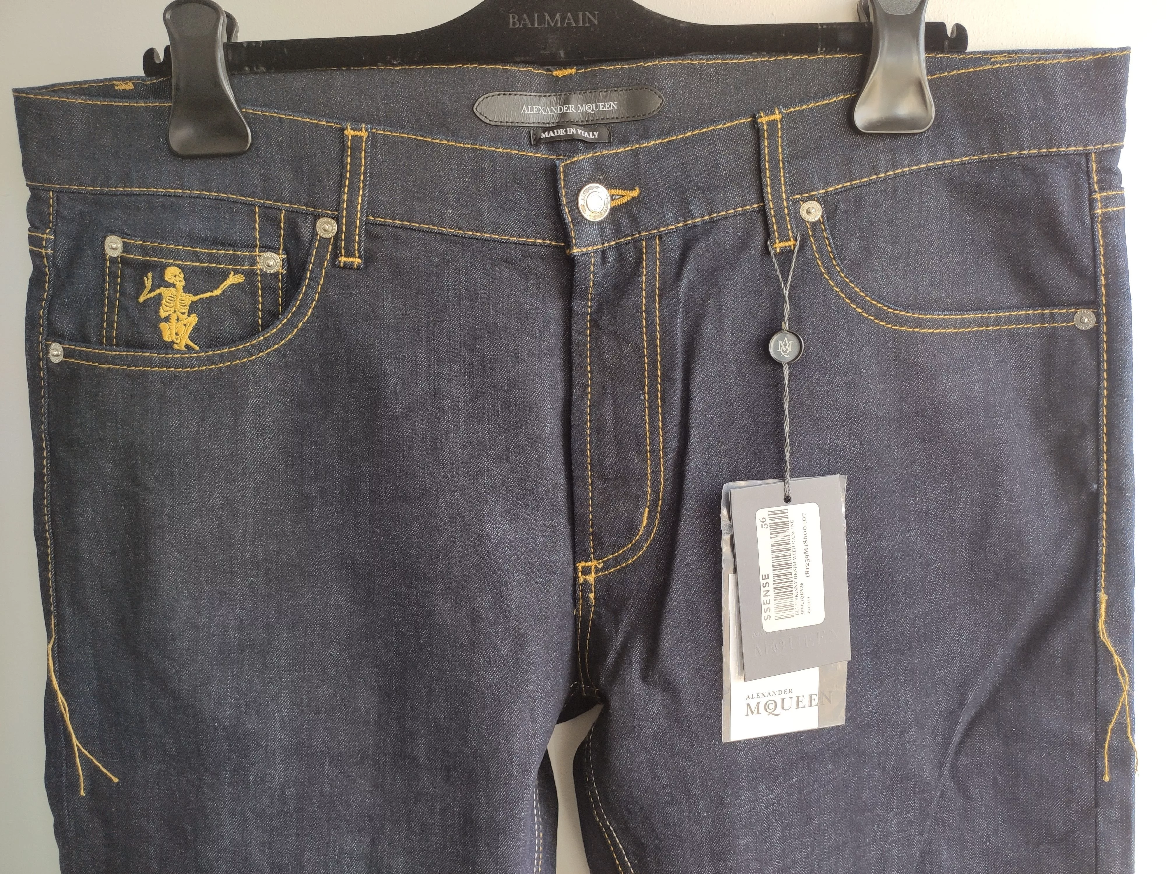 Alexander McQueen Denim Alexander McQueen Jeans Blue