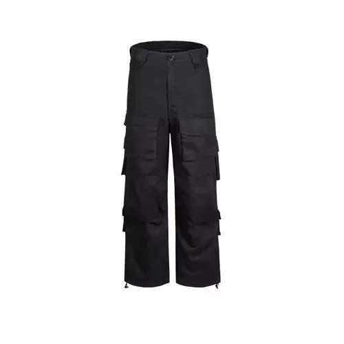 Jean Denim Black Cargo Jeans Vintage