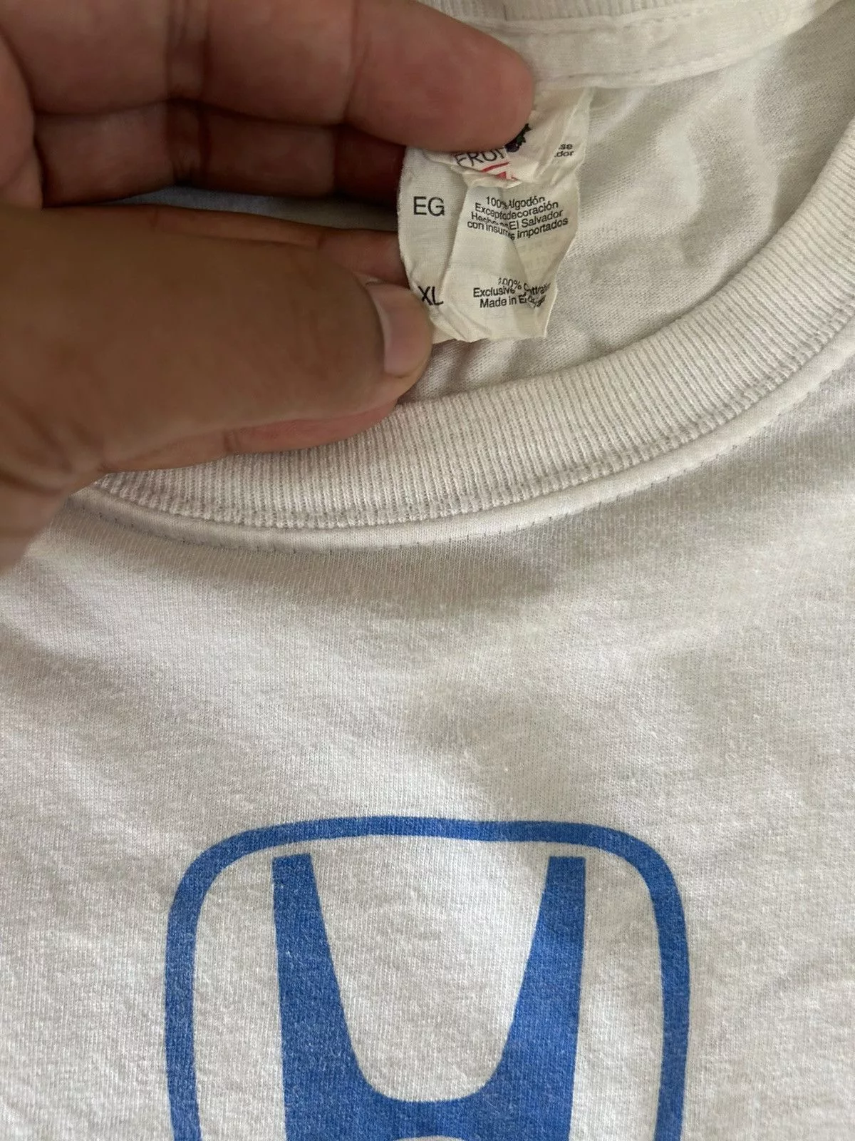 Honda Shirts Button Ups Honda hondaracing White