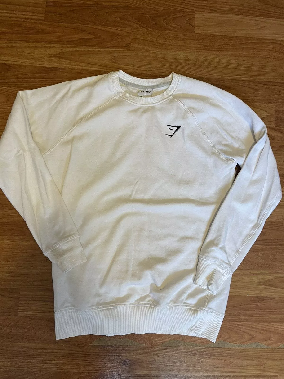 Gymshark Sweatshirts Hoodies White Gymshark Pullover⚪️🦈