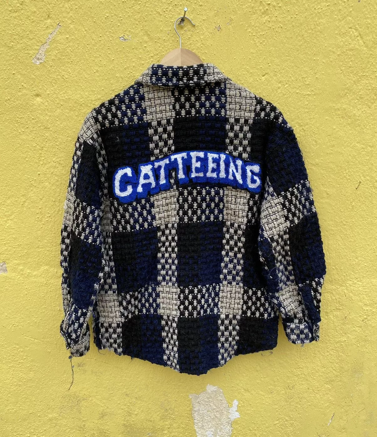 Handmade Shirts Button Ups Handmade × Vintage Vintage catteeing tee cai handmade button ups Black