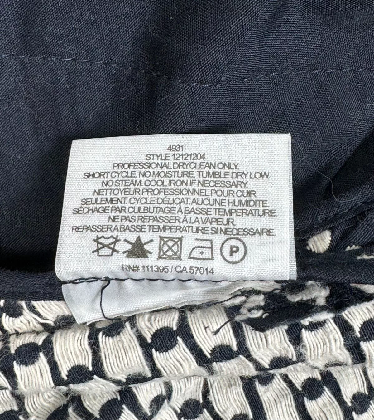 Tory Burch Pants Tory Burch Polka Dot Chino Pants size 6 Blue