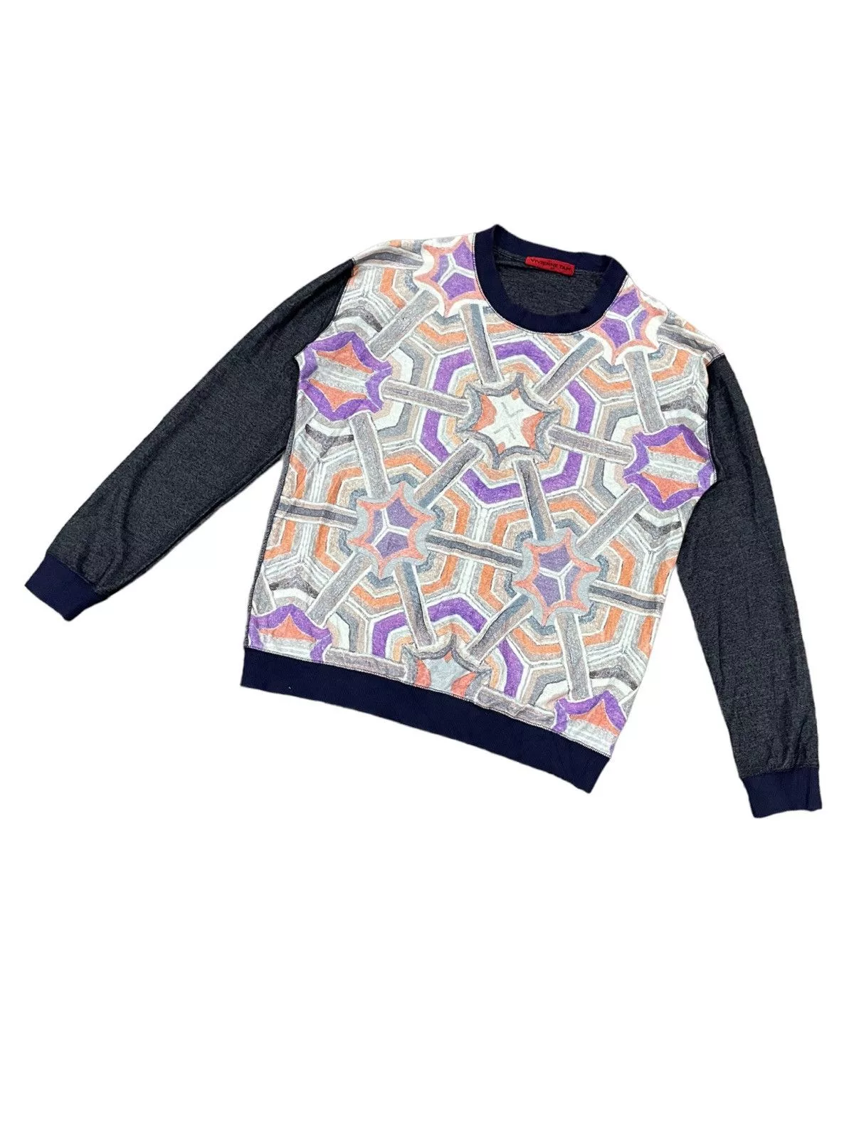 Designer Long Sleeve T Shirts Designer × If Six Was Nine Vivienne Tam SS1997 Vintage Shirts Multi