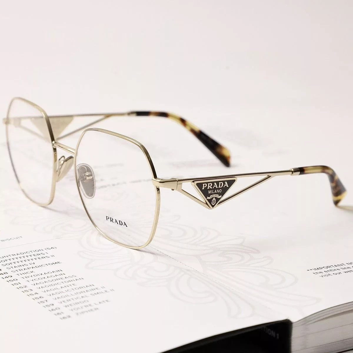 Prada Glasses PRADA 0PR 59ZV GLASSES Multi
