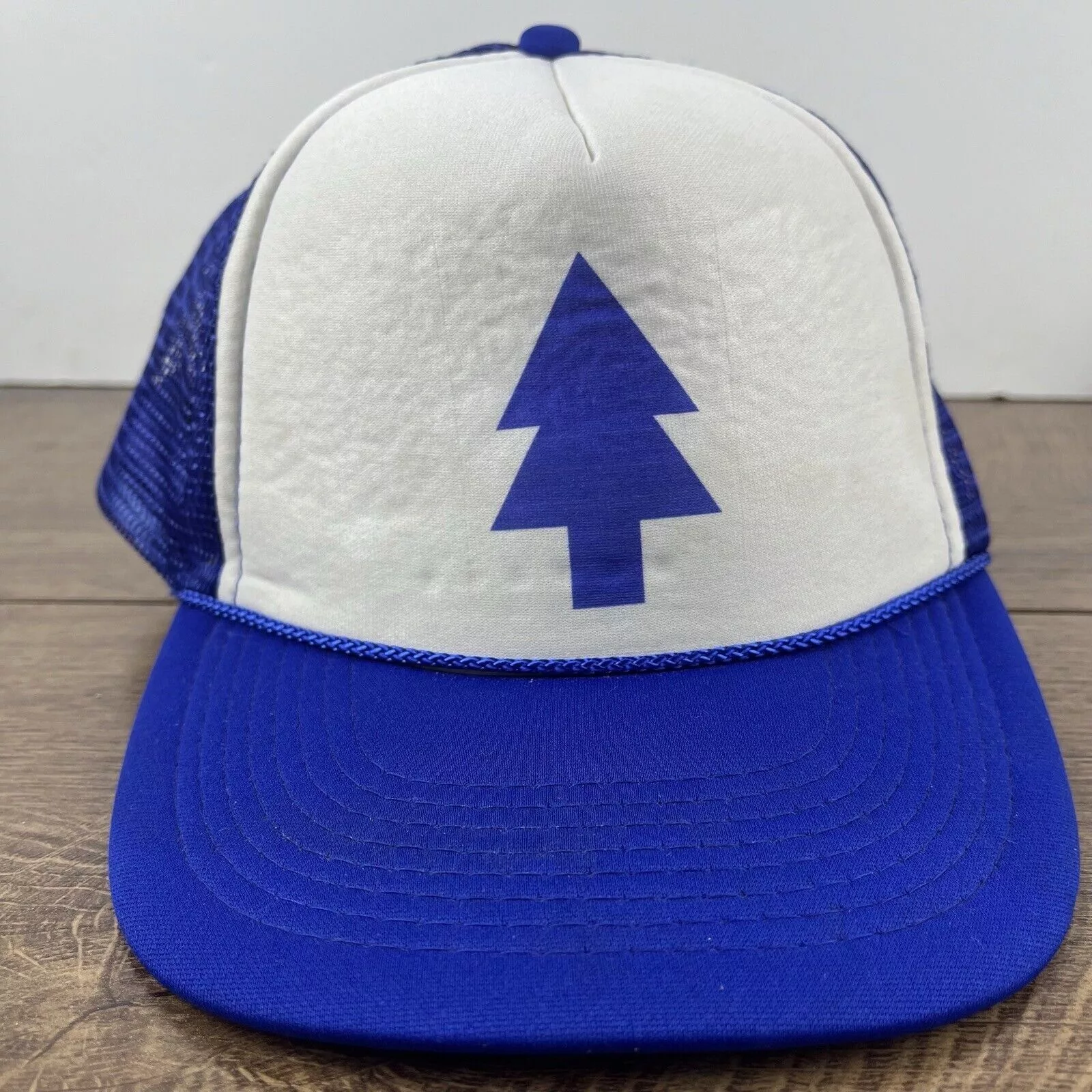 Other Hats Other Pine Tree Hat Pine Tree Snapback Hat Blue Adjustable Hat Adu