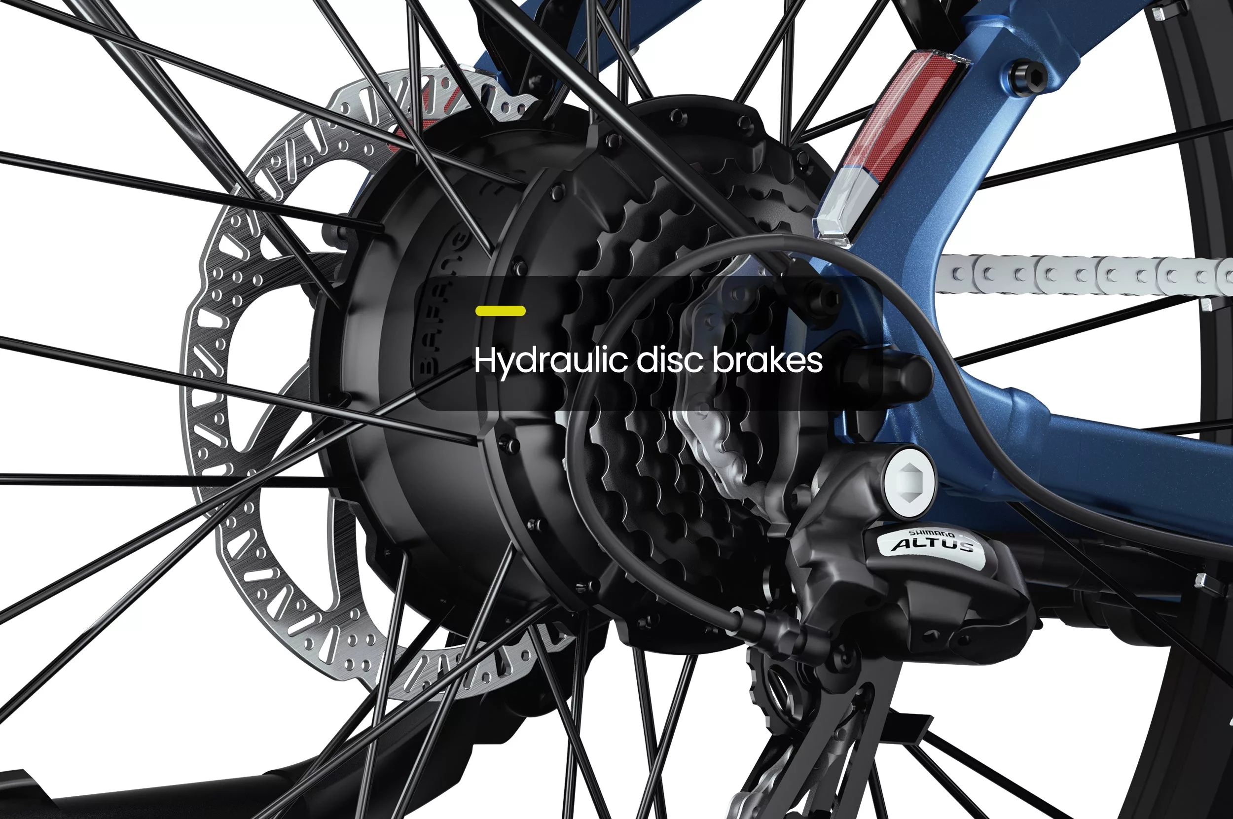 Test bike info - Hydraulic disc brakes - common