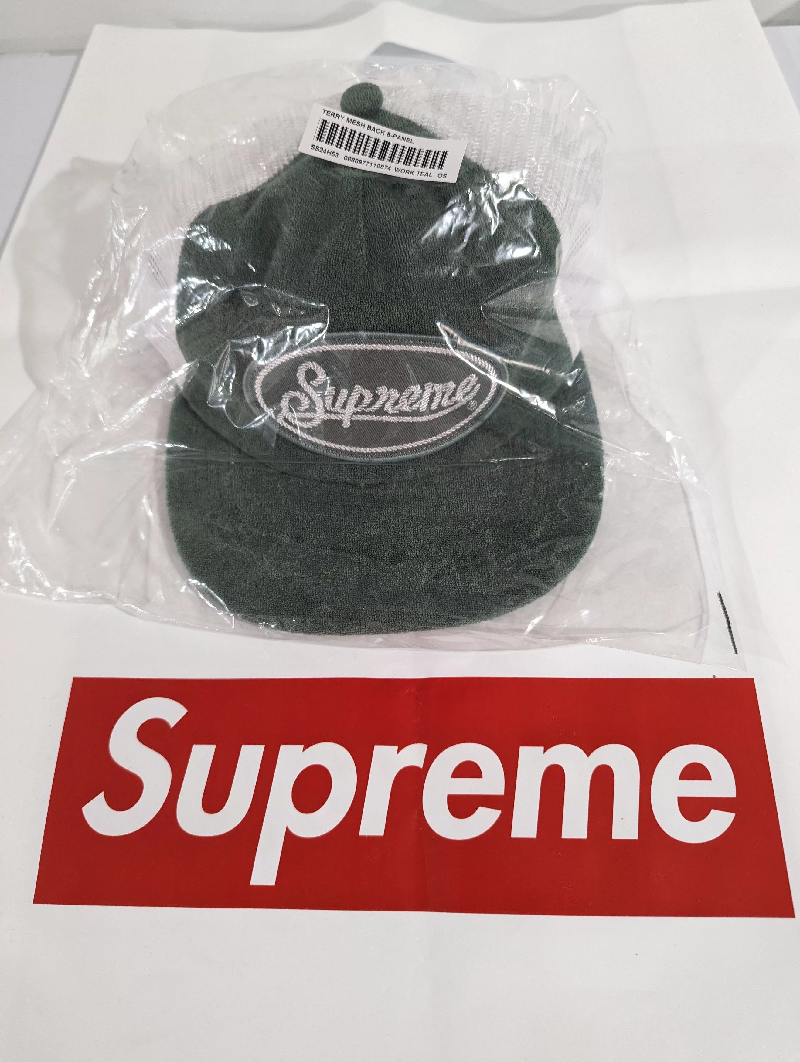 Supreme Hats Supreme Terry Mesh Back 5-Panel Multi
