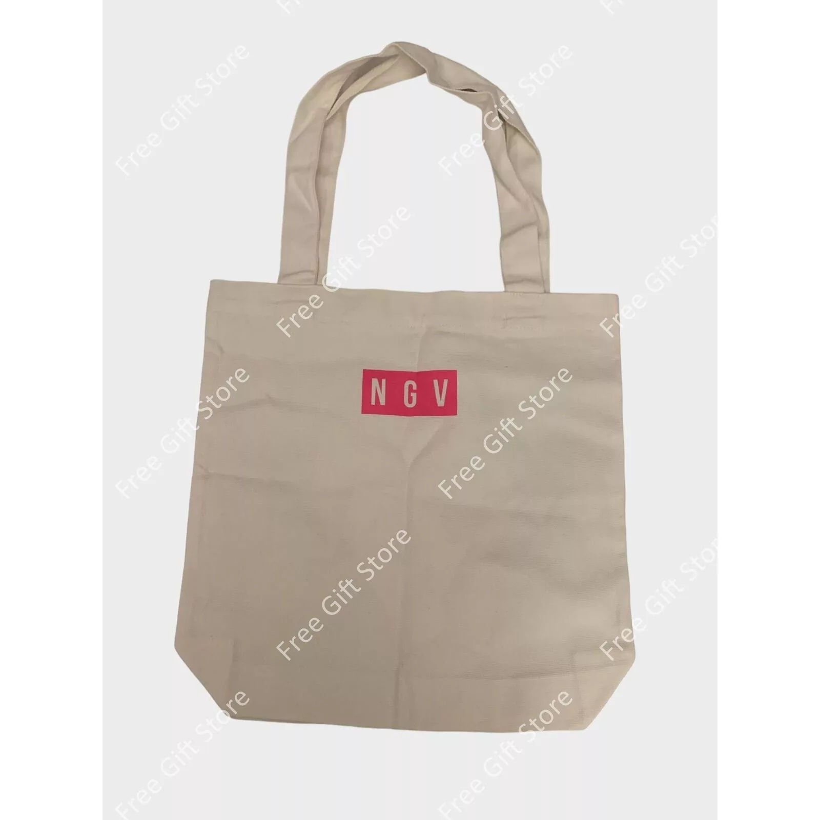 Kaws Miscellaneous Kaws Brooklyn Museum Tote Bag Pink Multi