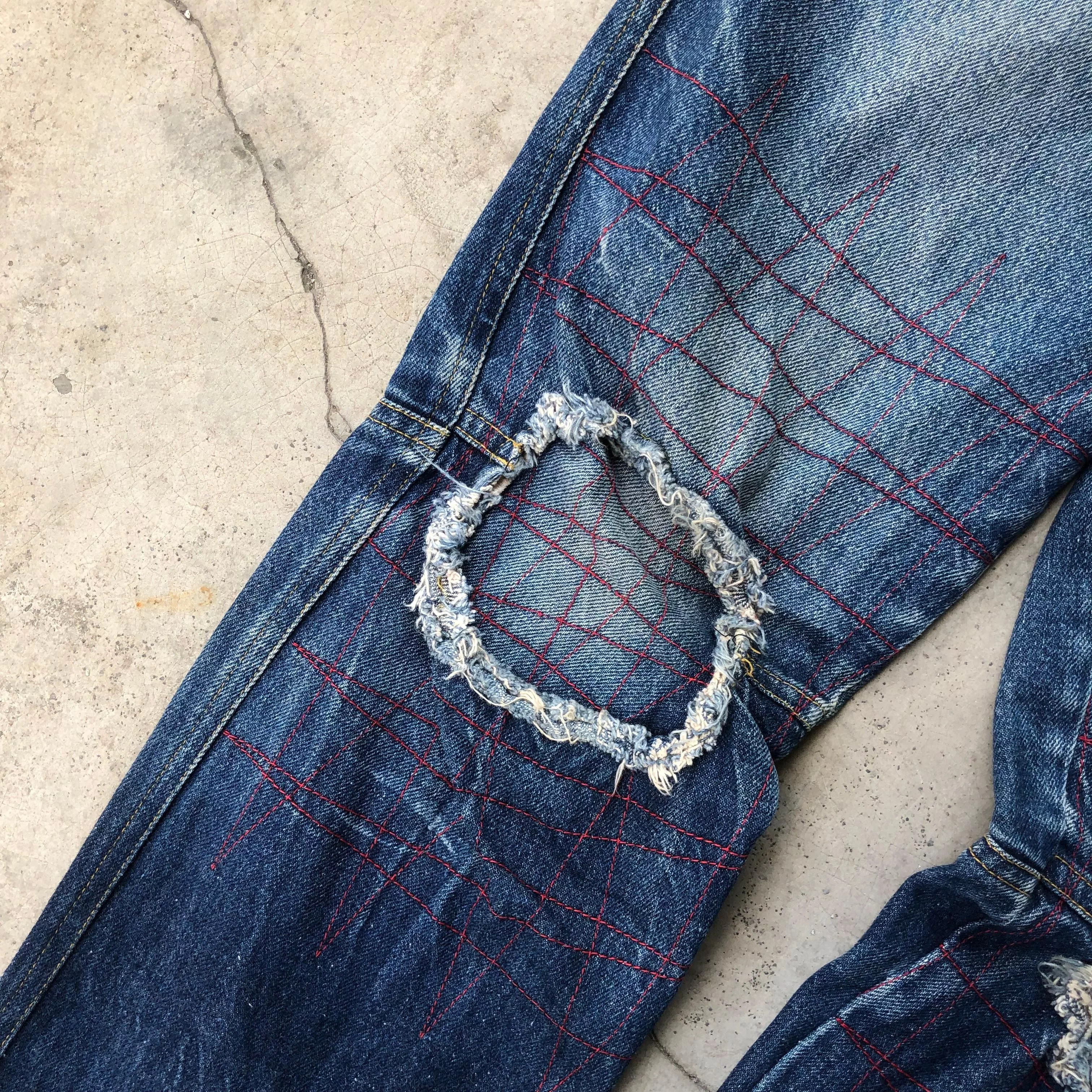 Christopher Nemeth Denim Christopher Nemeth Triangle Blue