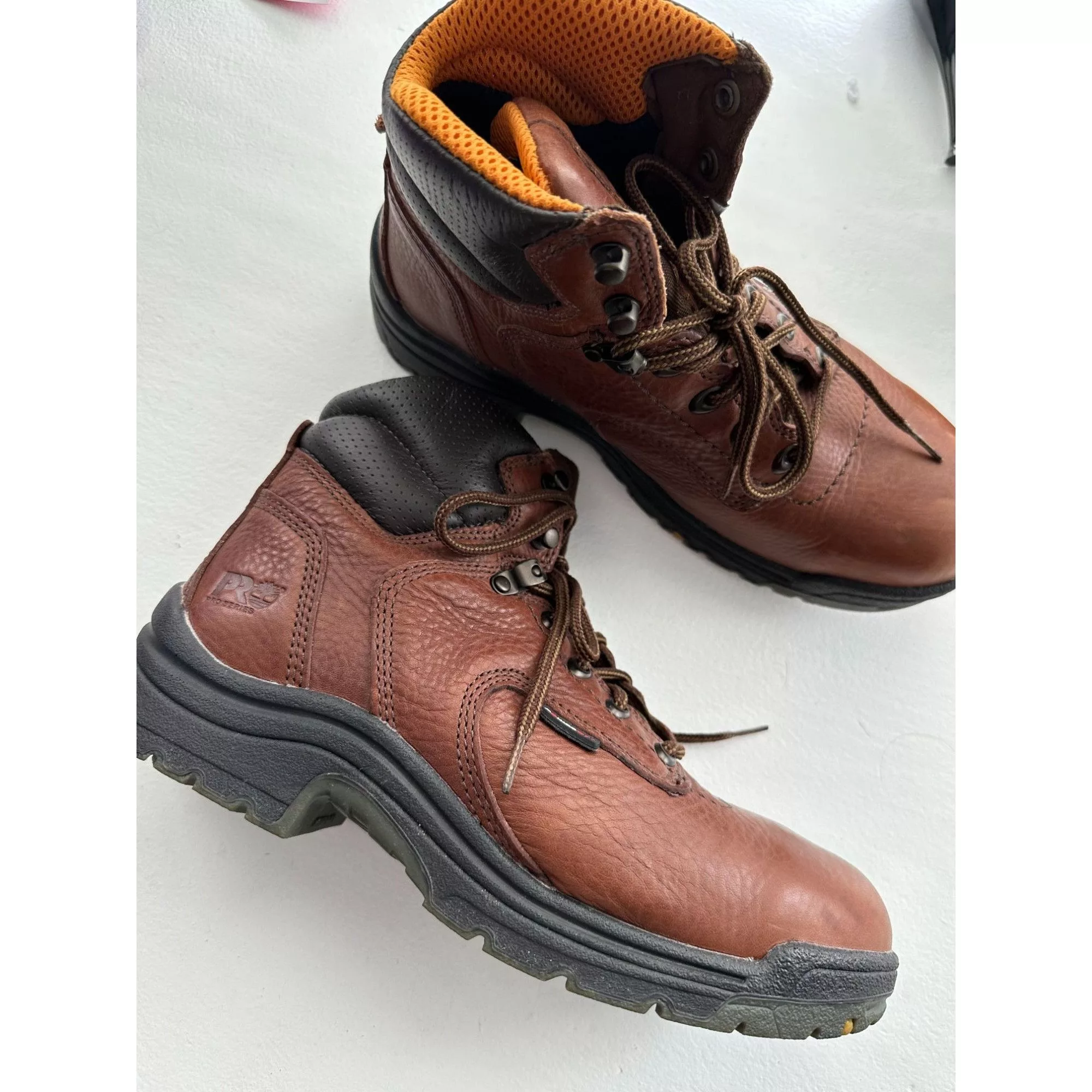 Timberland Boots Timberland NWOB Women's Pro Series TiTAN 6" Alloy Toe Work Boot Size 9. Brown
