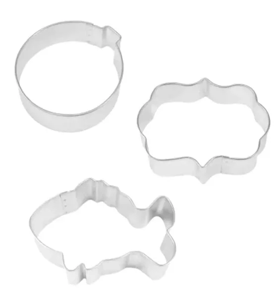Gone Fishing 3 pc Cutter Set