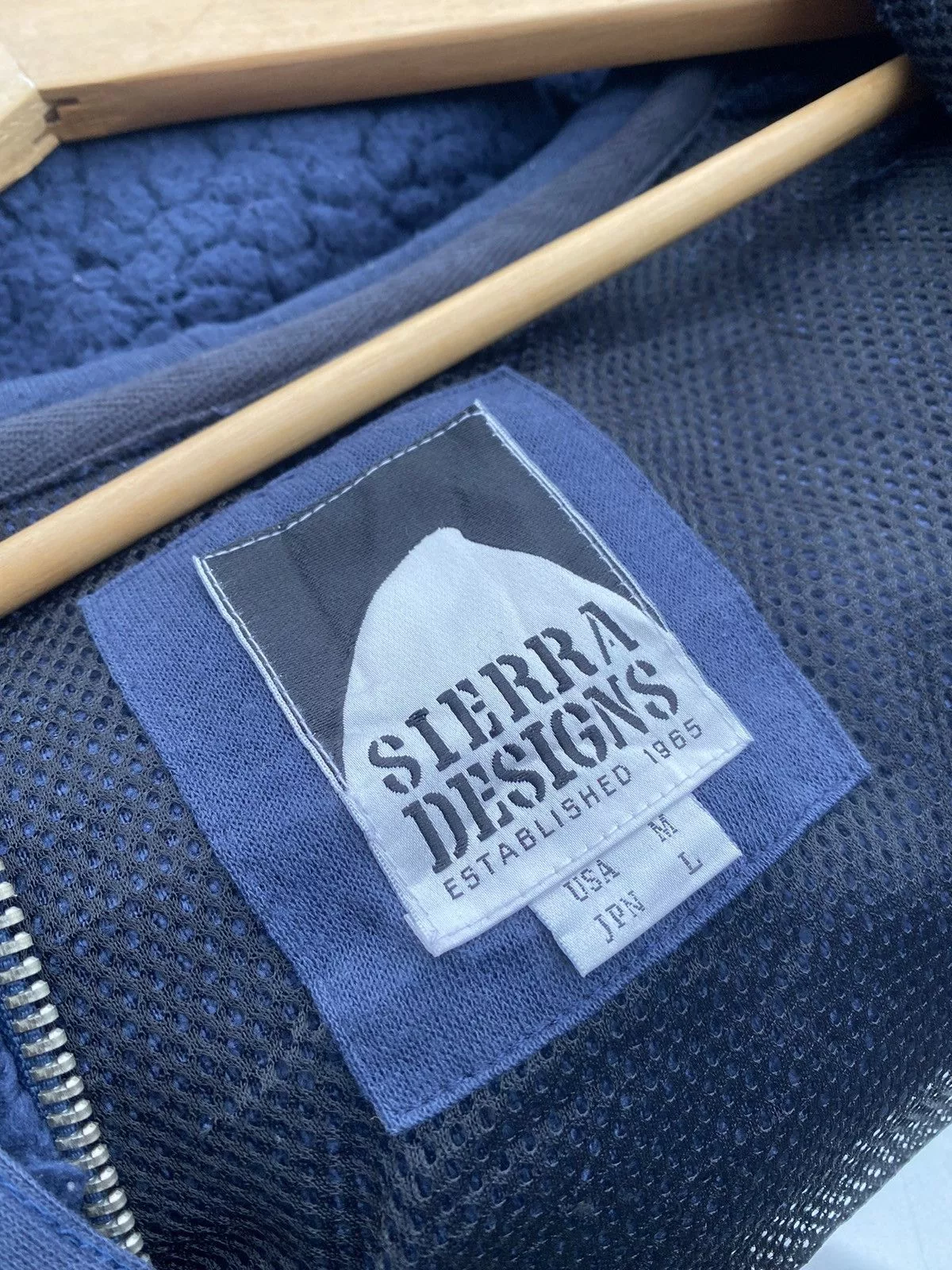 Sierra Designs Light Jackets Sierra Designs ⚡️Steals⚡️ Sierra Design Deep Pile Hoodies Jacket Blue Gorpcore