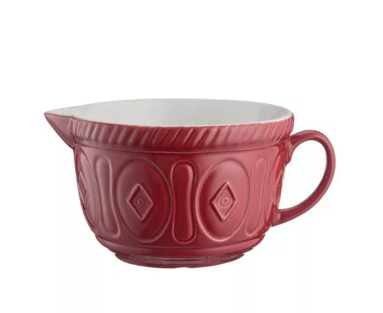 --Red Batter Bowl 9.75"