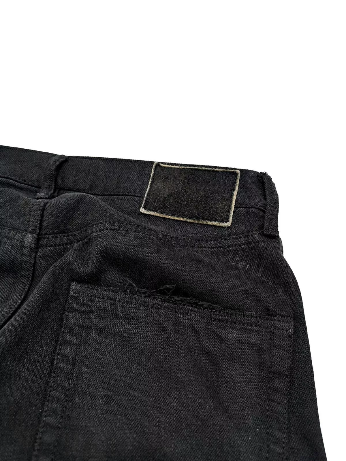 Visvim Denim Visvim SS20 Dmgd 12D17 Social Sculpture Distressed Denim Black