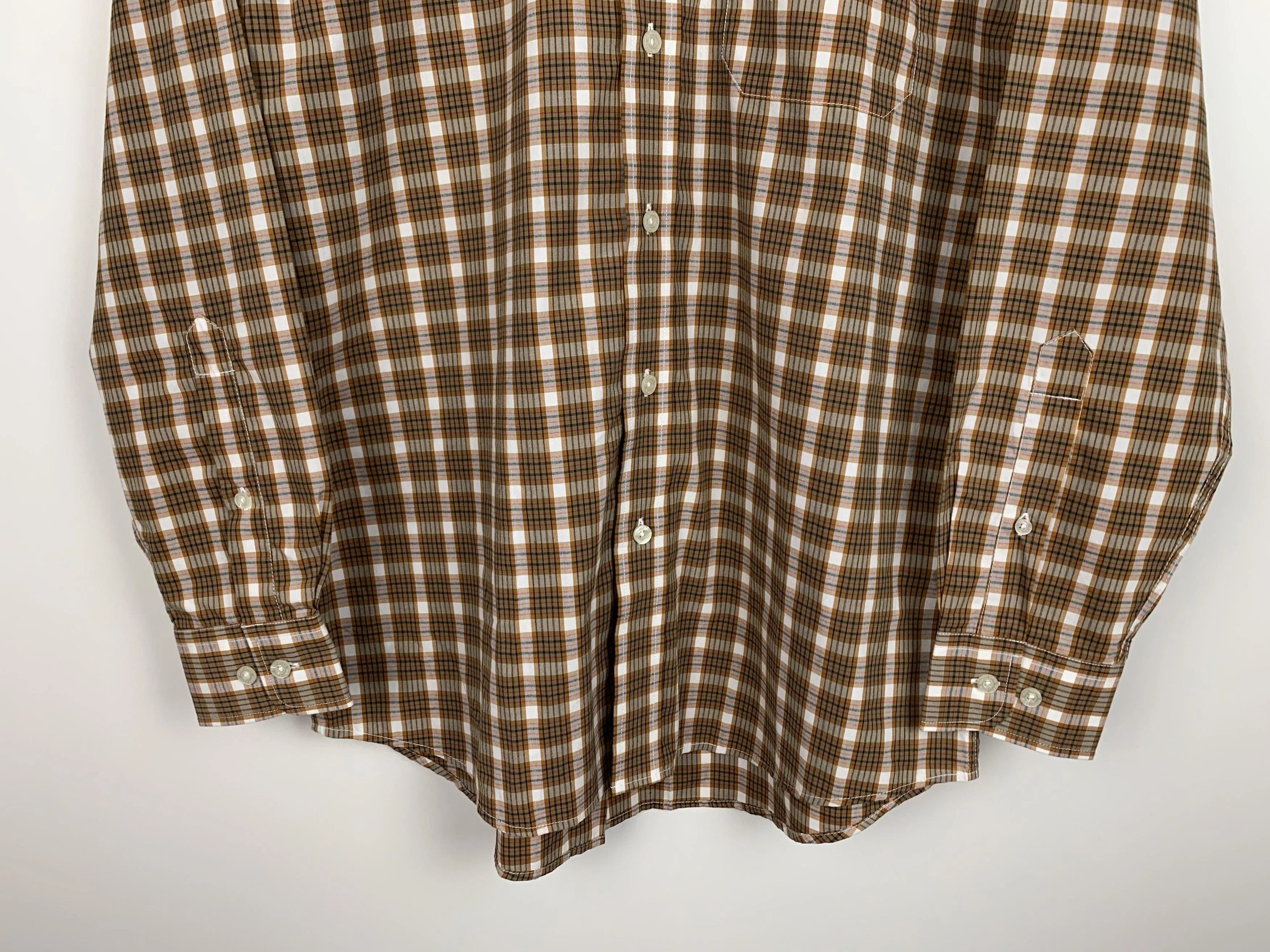 Pendleton Shirts Button Ups Pendleton Boulevard Button Down Shirt Plaid Cotton Size S Yellow