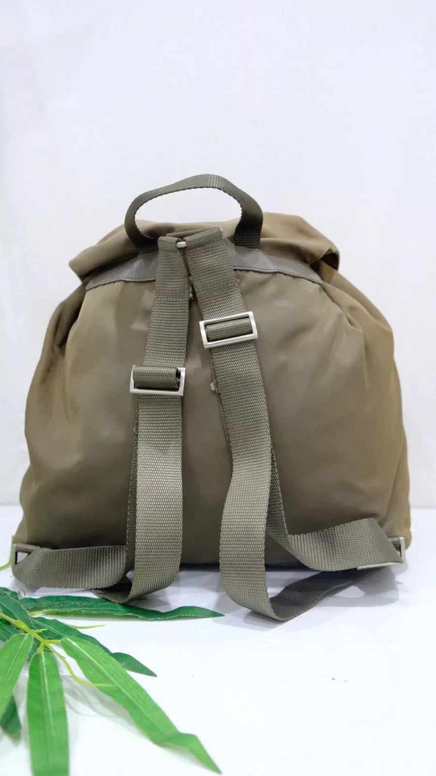 Prada Backpacks Authentic vintage Prada brown nylon backpack double pocket
