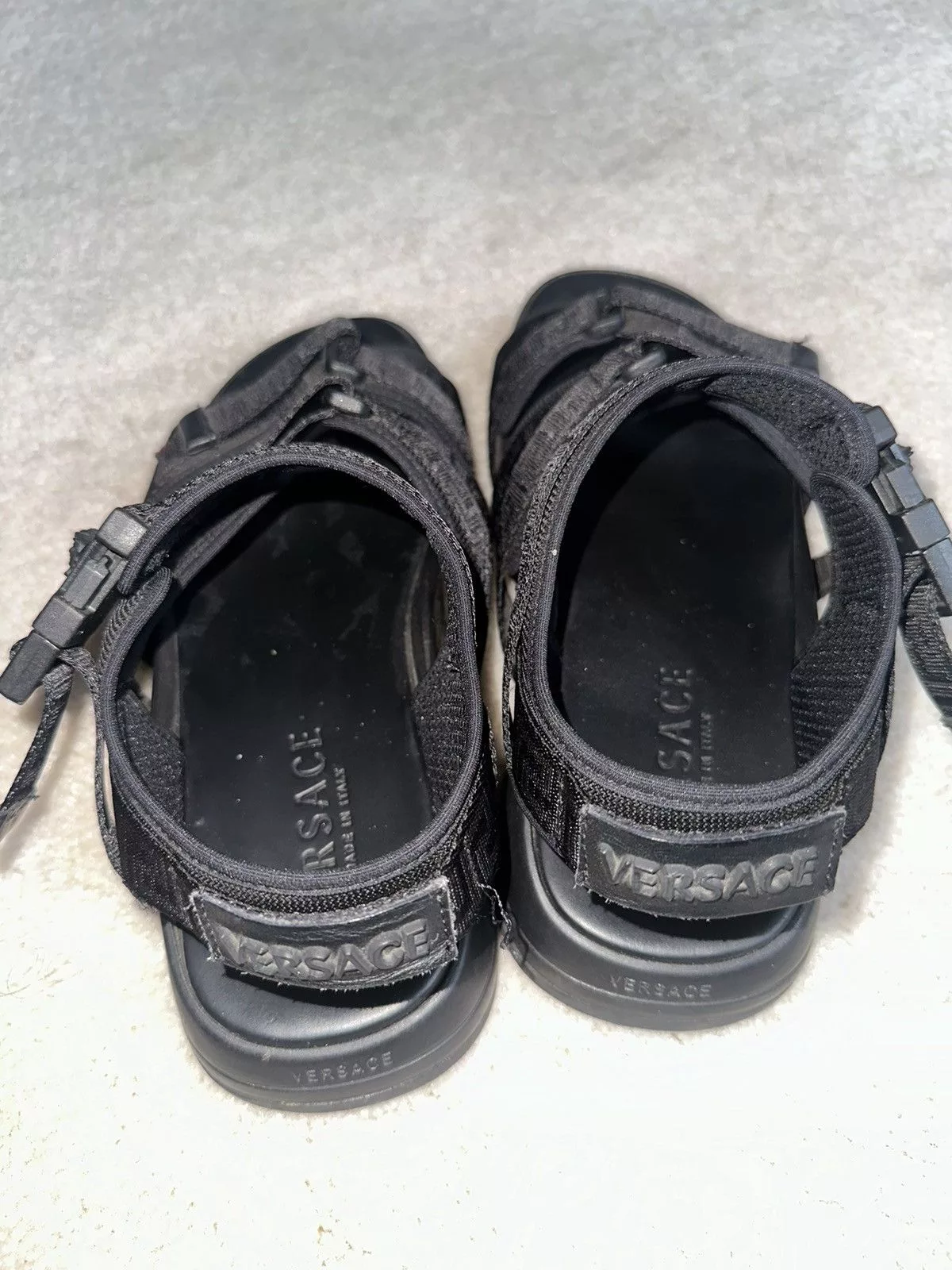Versace Sandals Men’s Versace Sandal 9.5 Black