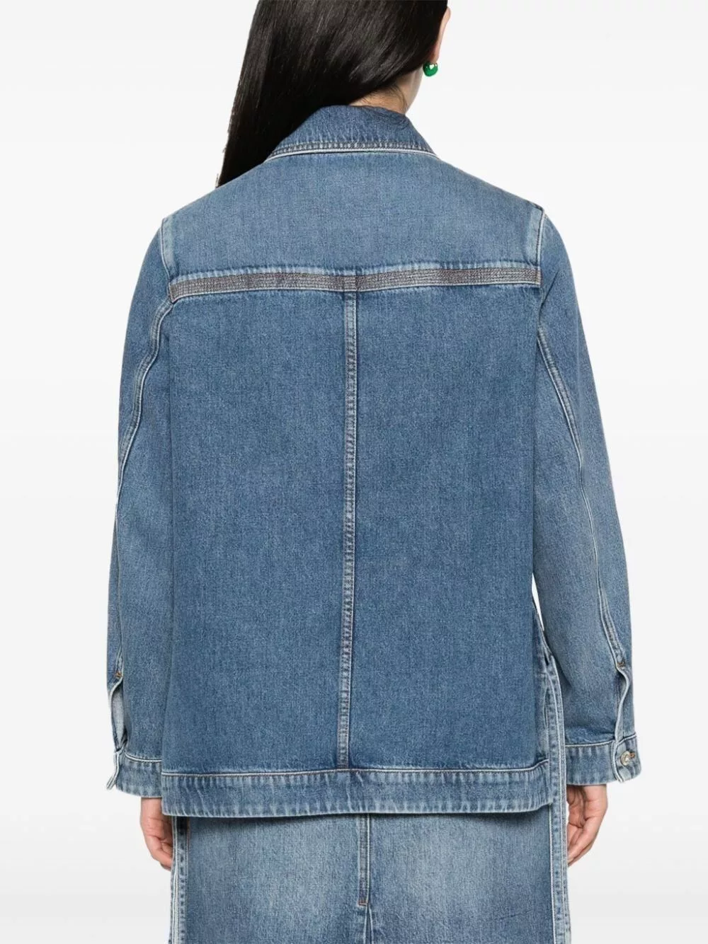 Loewe Jackets Loewe WORKWEAR DENIM JACKET Blue