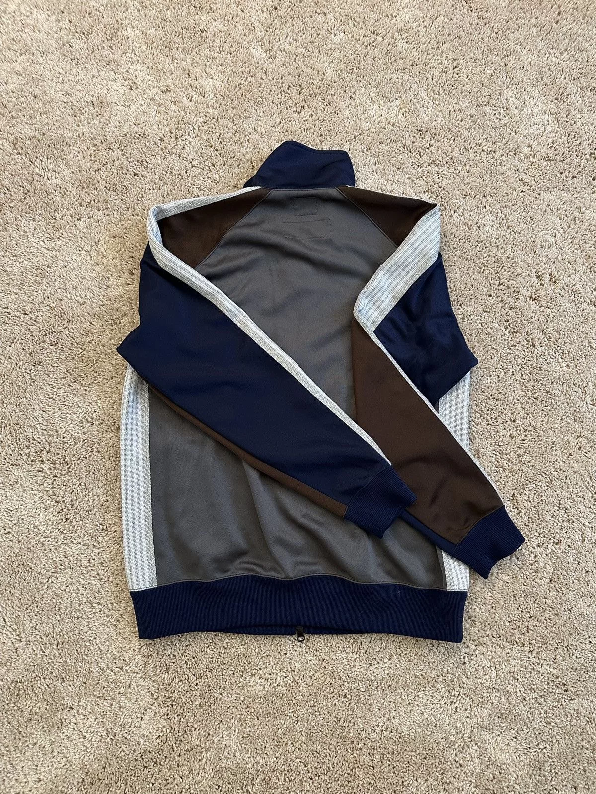 Needles Light Jackets Needles x Empty Room Track Jacket Navy Silver Blue