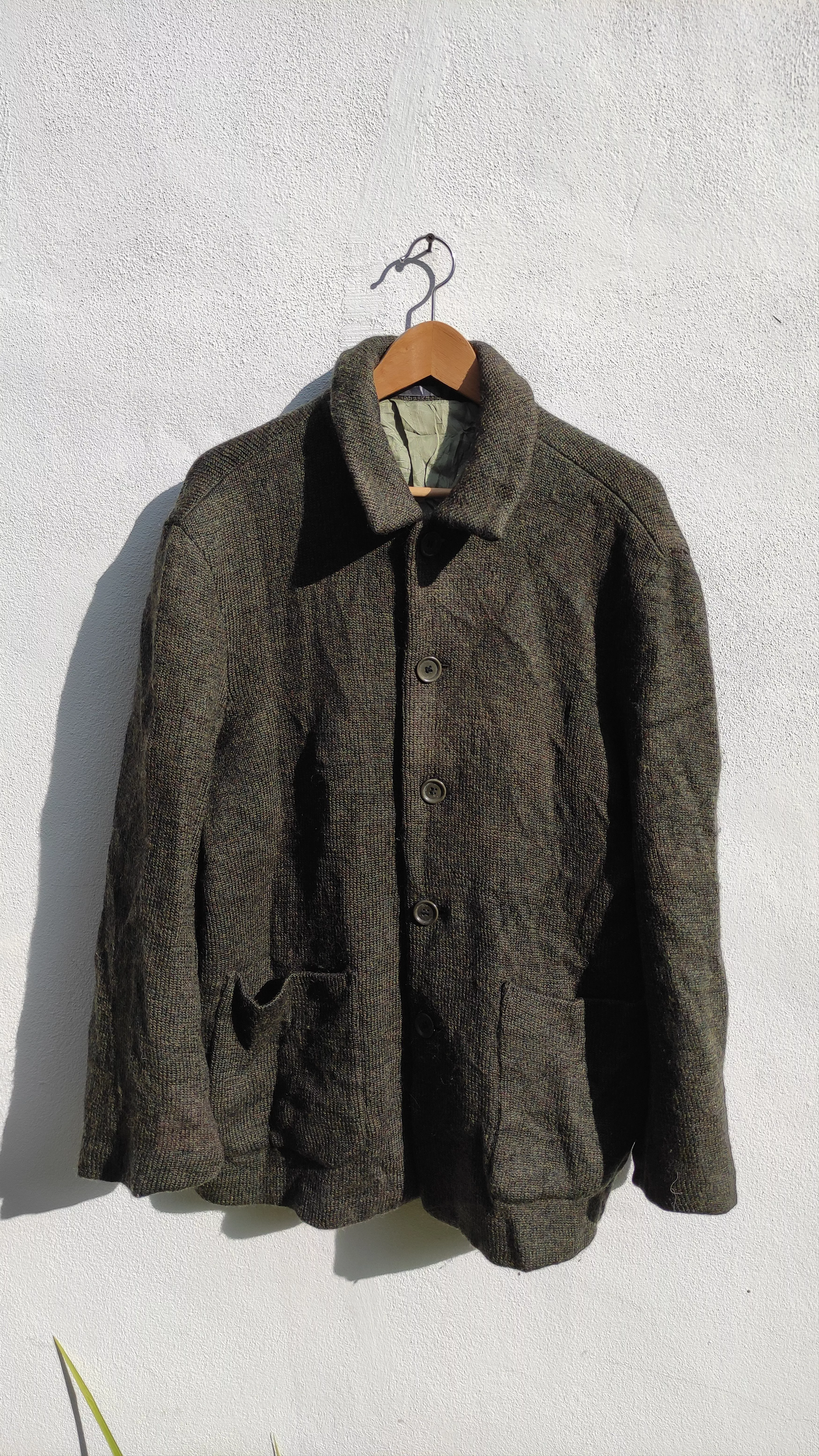 Paul Smith Light Jackets Paul Smith × Vintage Paul Smith Knitwear Jacket Green