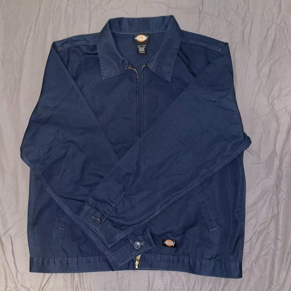 Dickies Sweatshirts Hoodies Dickies Unlined Eisenhower Jacket Blue