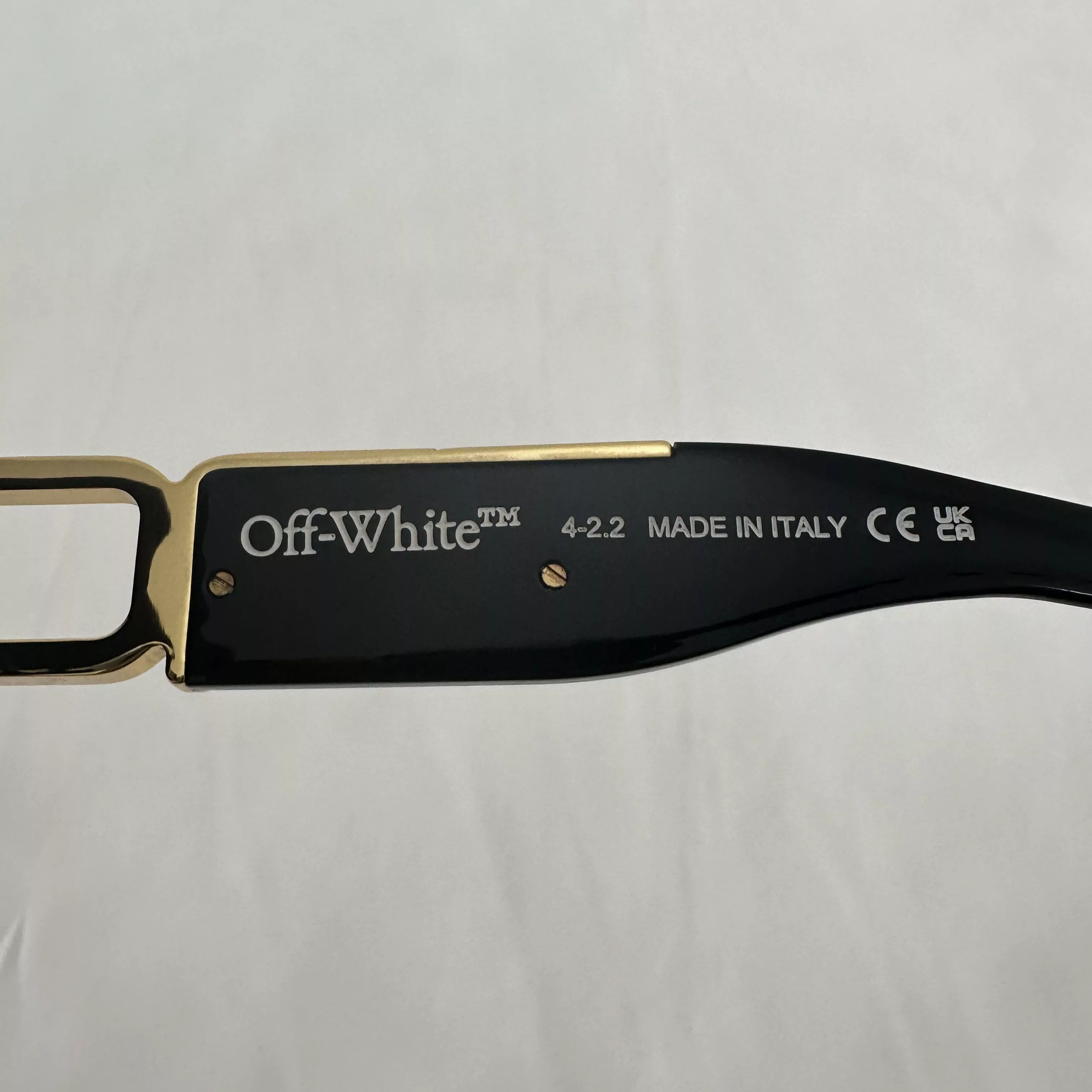 Off-White Sunglasses Off-White OFF WHITE Boston Rectangular Frame Sunglasses BLACK