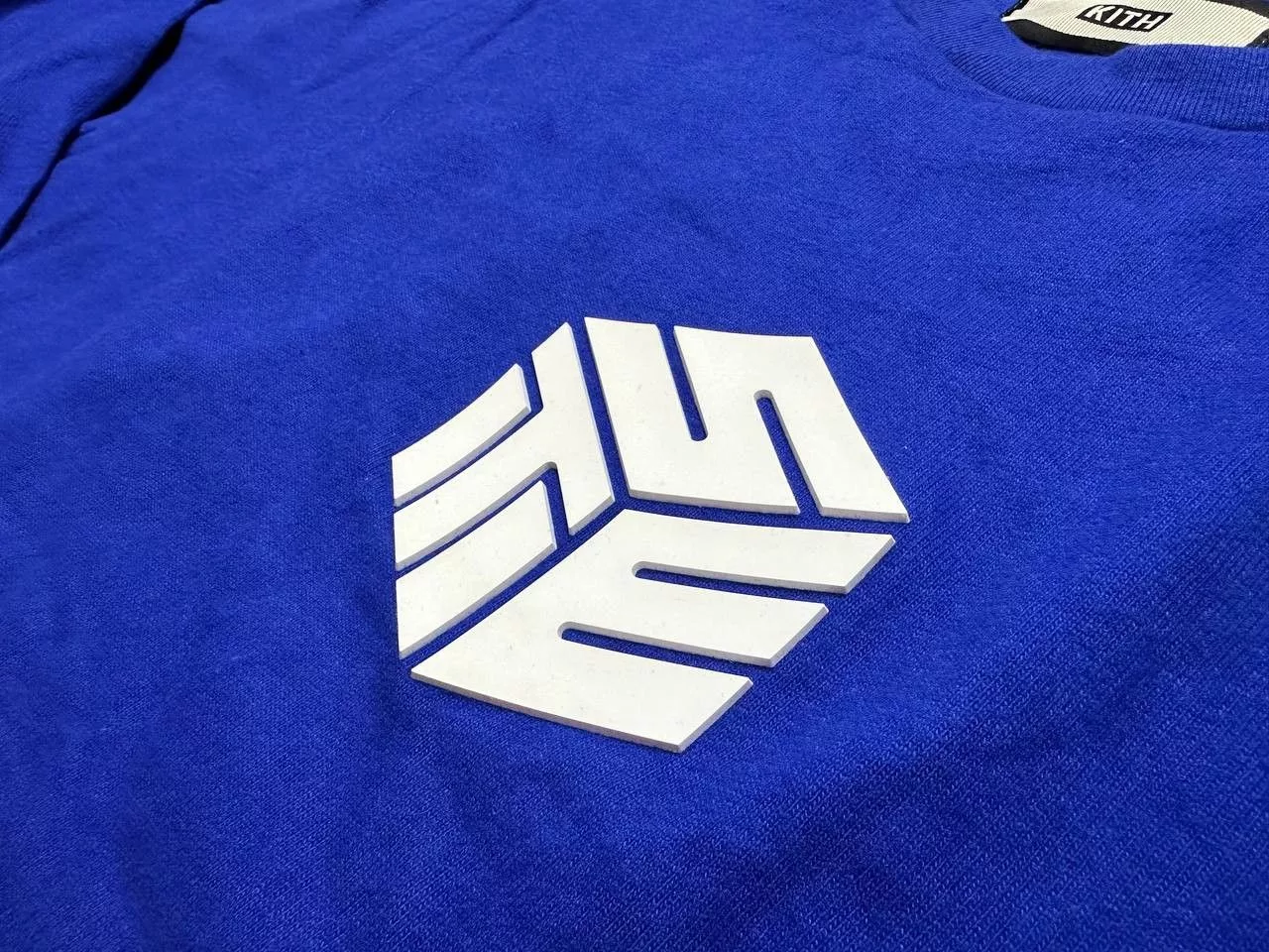 Kith Long Sleeve T Shirts Kith New Rare Race 3d Longsleeve Set Tee Large Supreme Mens Blue