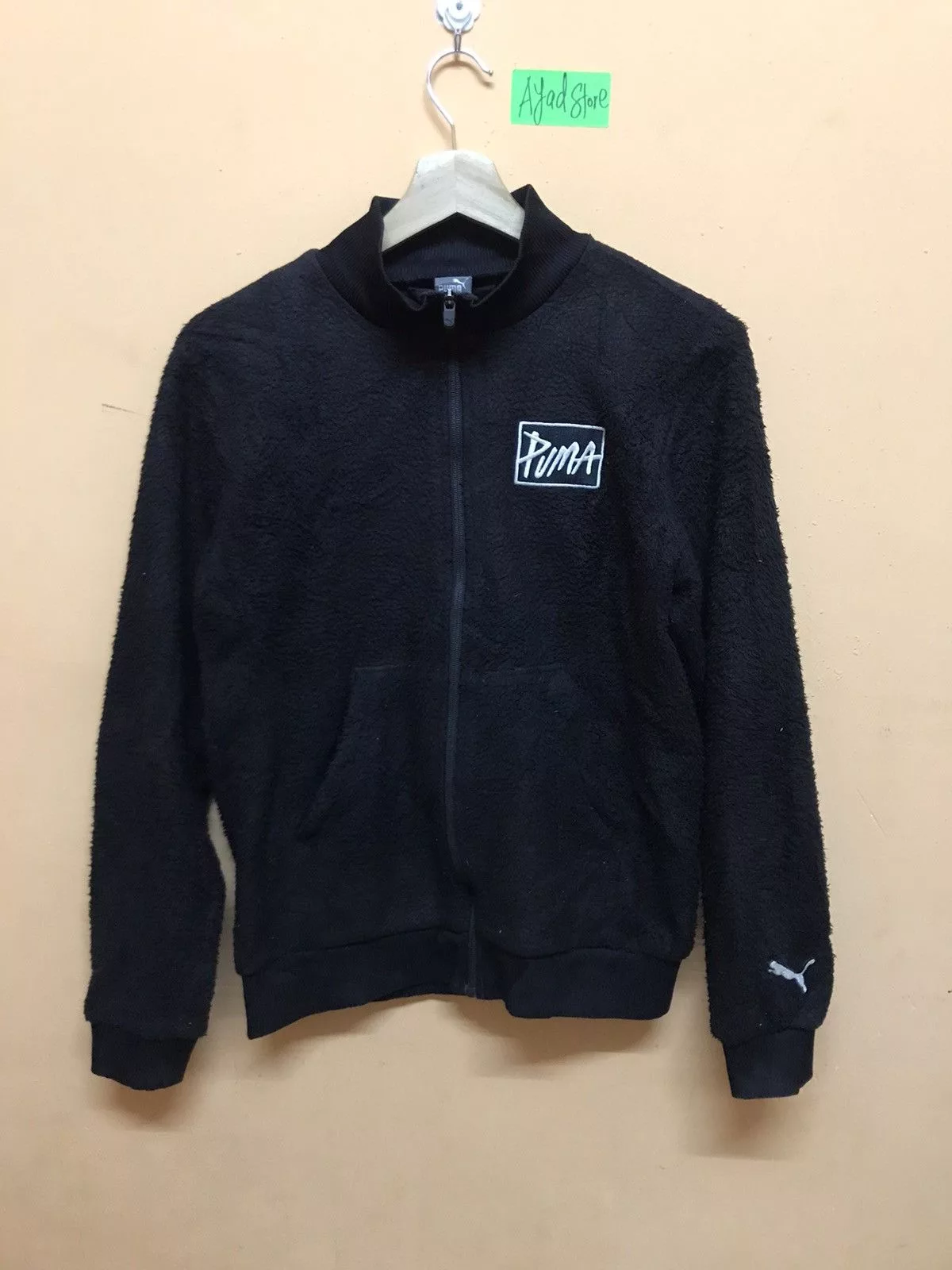 Puma Sweaters Knitwear Puma × Vintage ‼️VTG PUMA FLEECE JACKET‼️ Black