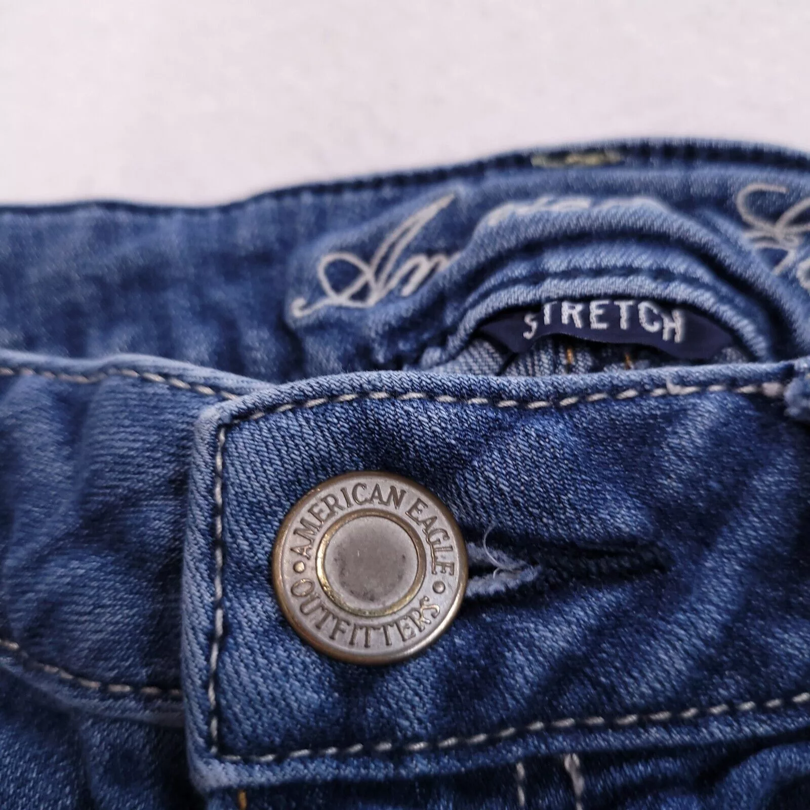 American Eagle Outfitters Jeans American Eagle Outfitters American Eagle Stretch Jegging Denim Jeans Women Size 6 Blue
