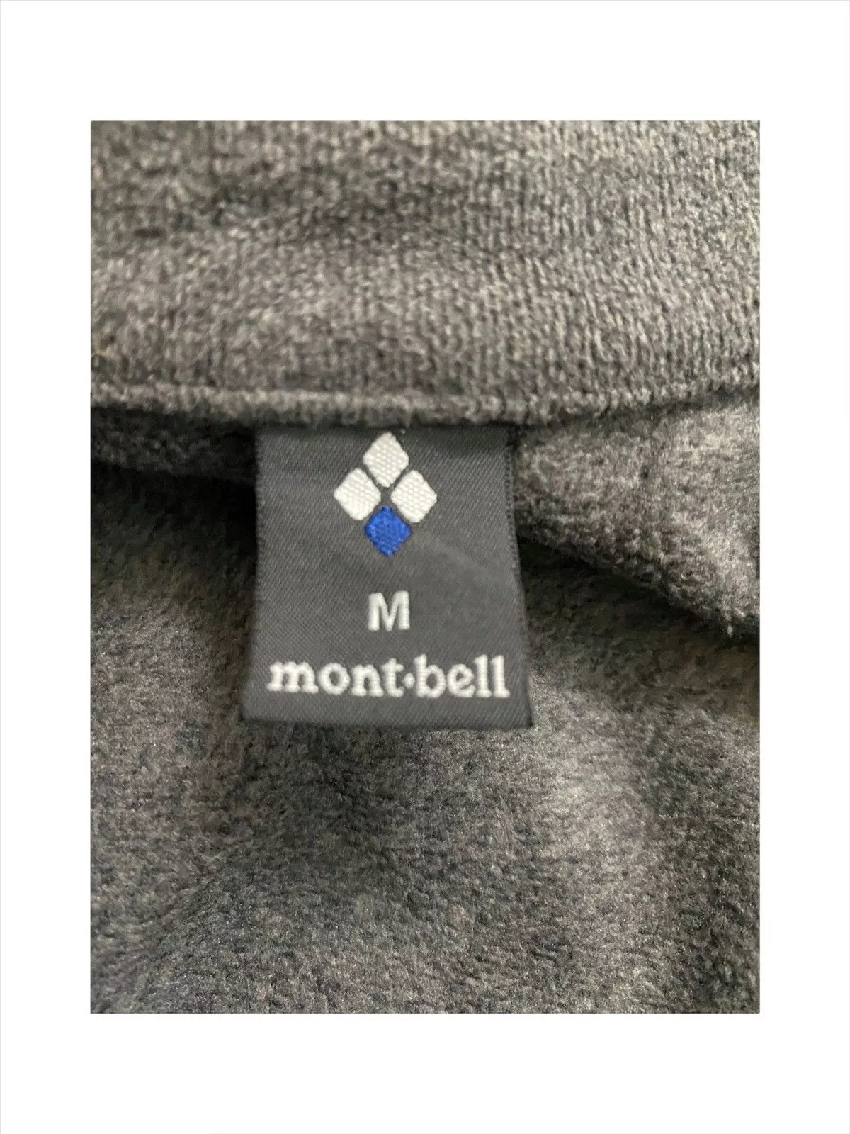 Montbell Light Jackets Vintage 90s Montbell Fleece Jacket Gray