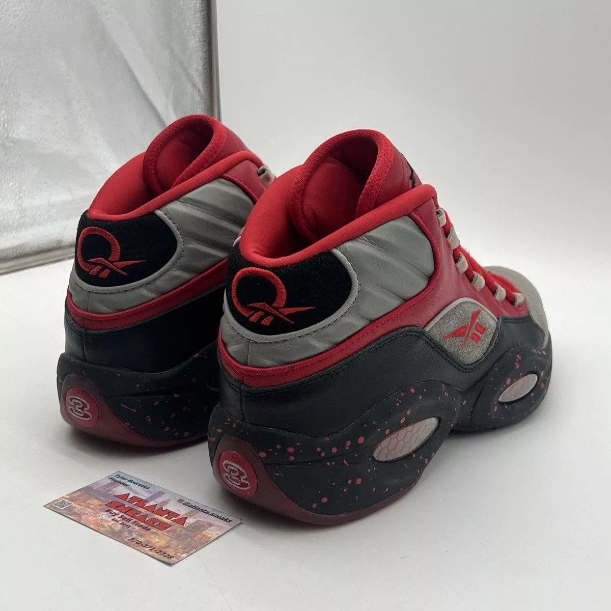 Reebok Hi Top Sneakers Reebok Stash question mid stash Black