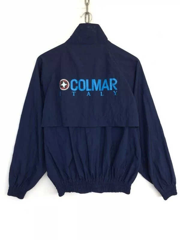 Colmar Light Jackets Colmar × Vintage Vintage Colmar Italy Zipper Jacket Blue