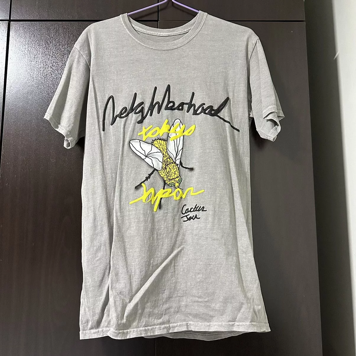Neighborhood Short Sleeve T Shirts Neighborhood × Travis Scott TRAVIS SCOTT X NEIGHBOURHOOD CAROUSEL T-SHIRT Gray