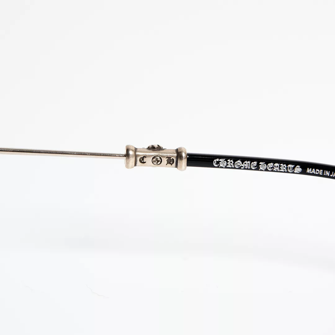 Chrome Hearts Sunglasses CHROME HEARTS PILLS III Sun Shiny Silver-Black Multi